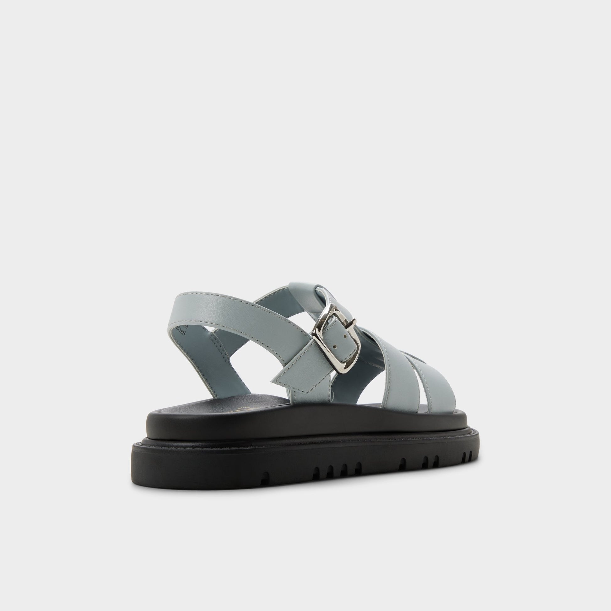 Three-quarter angle of Other Blue Linettie Gladiator sandal's back side