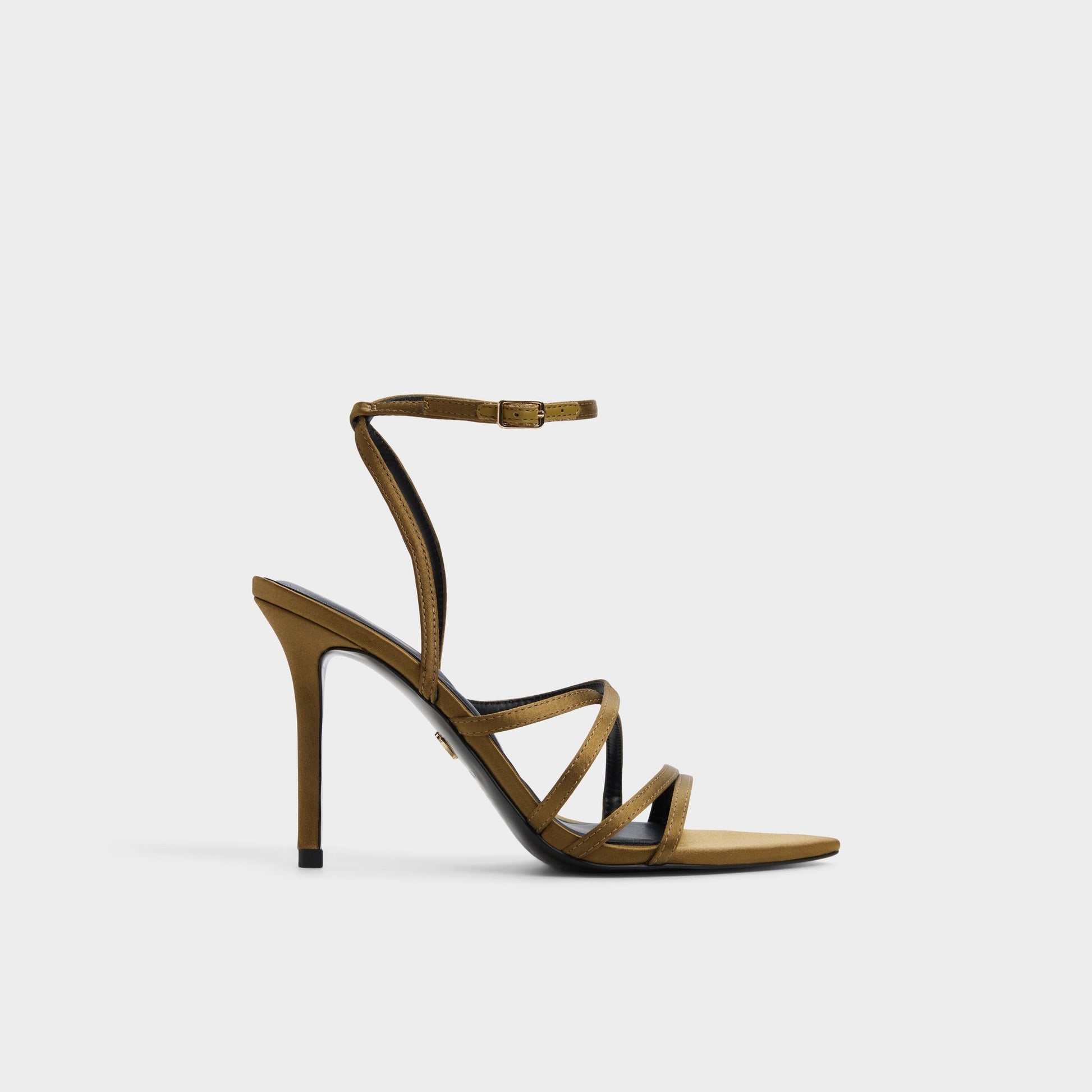 Main View of Other Green Solania Strappy heeled sandal for Womens