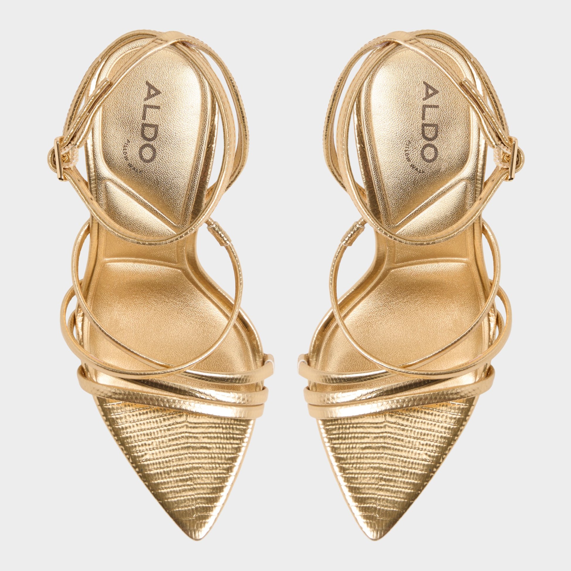 Solania Gold Women's Heeled sandals