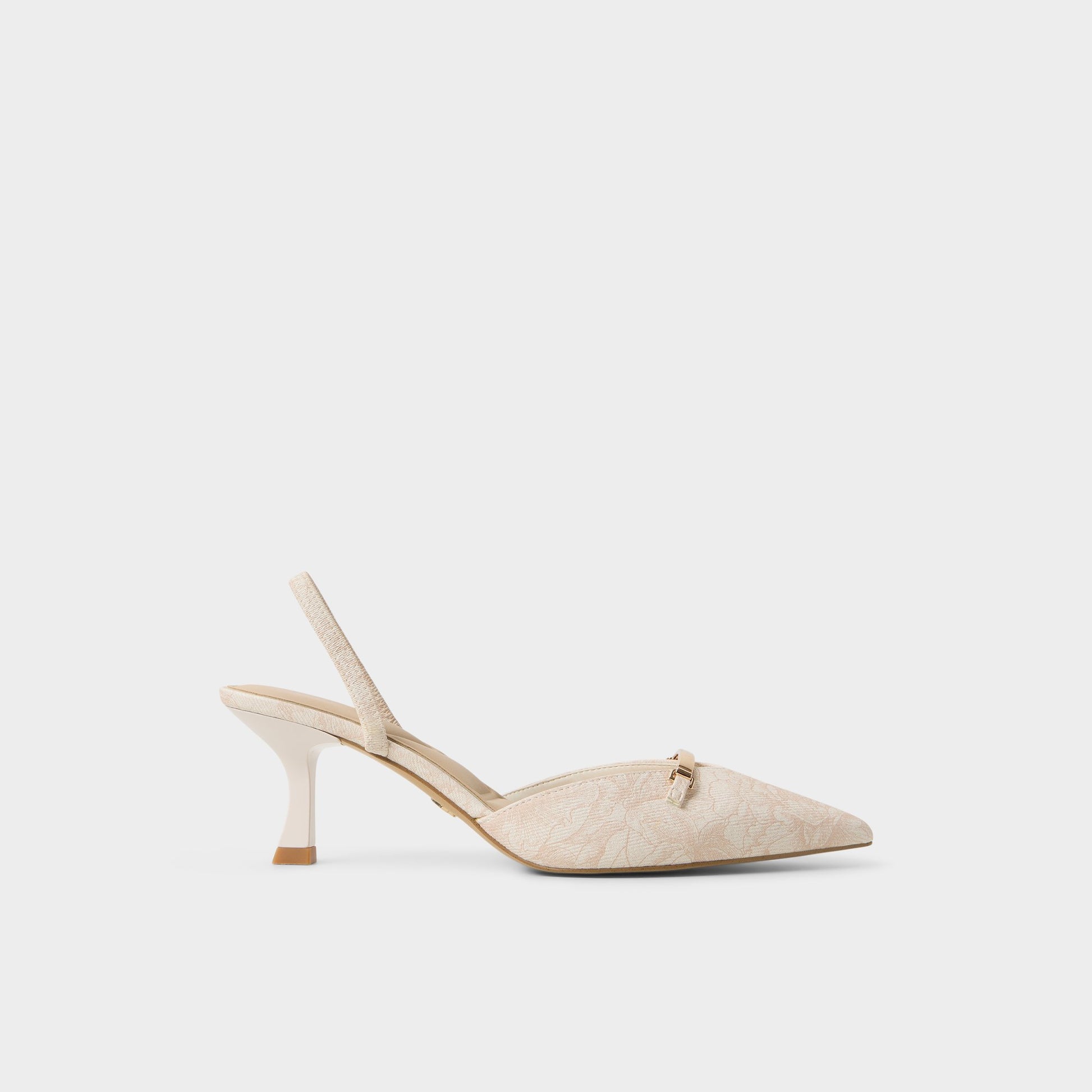 Main View of Light Pink Nailah Slingback heel for Womens