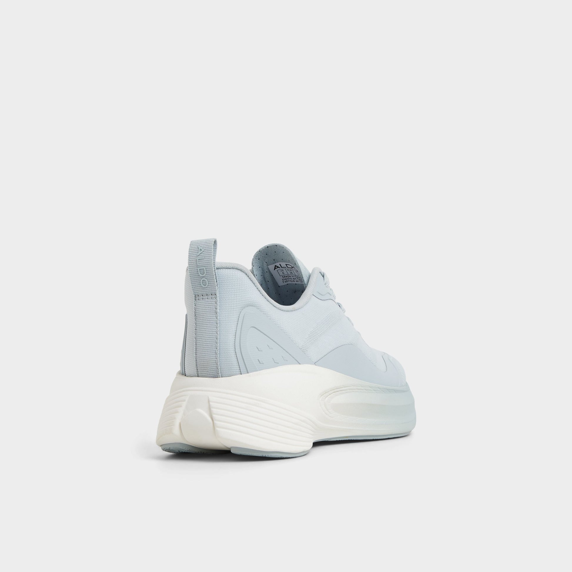 Three-quarter angle of Other Blue Pillowstep Sneaker's back side