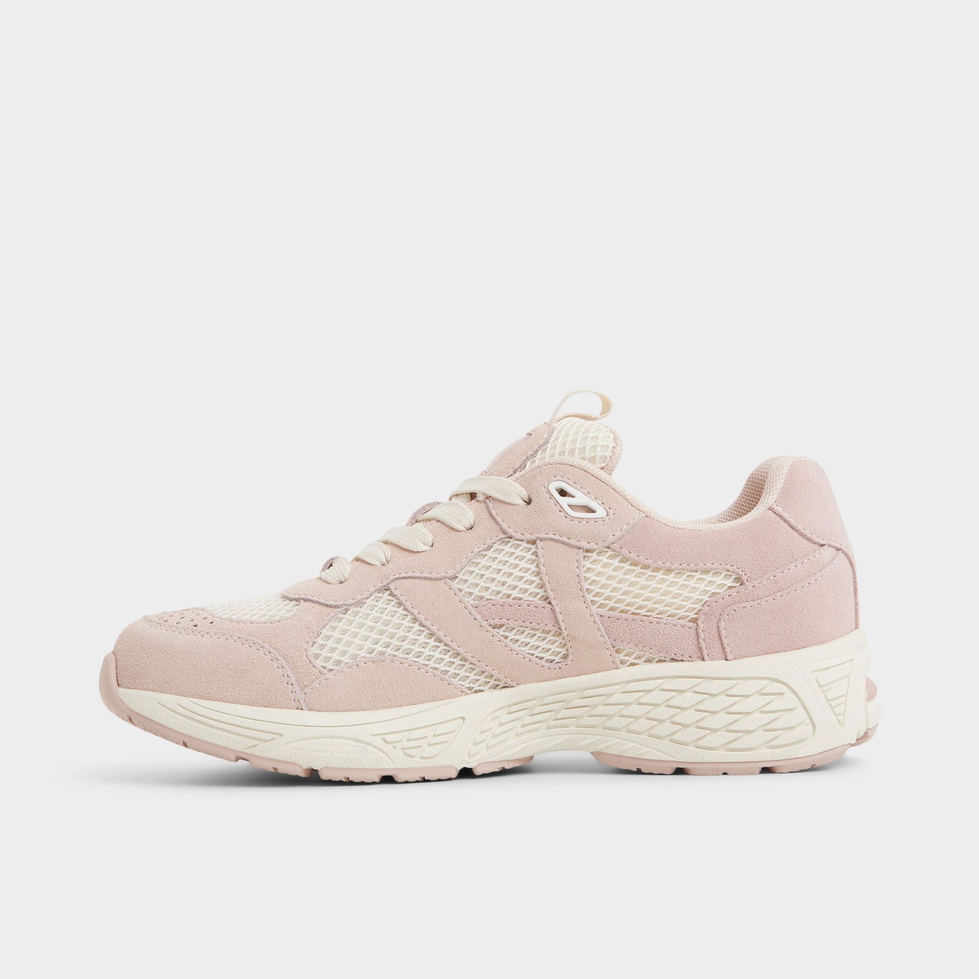 Side view of Light Pink Pillowsnkr-l Jogger sneaker