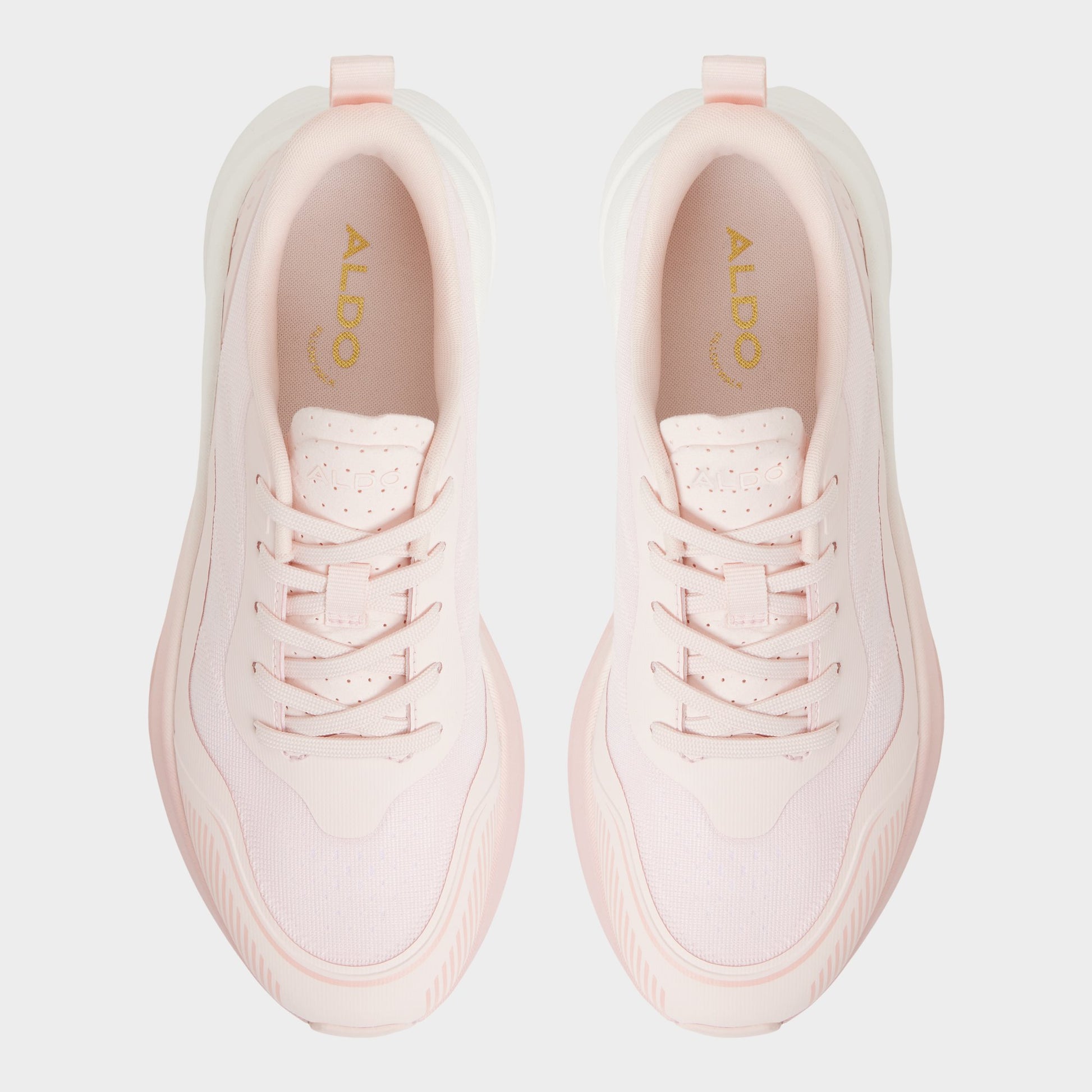 Vue de dessus de la Autre Rose Pillowstep Sneaker