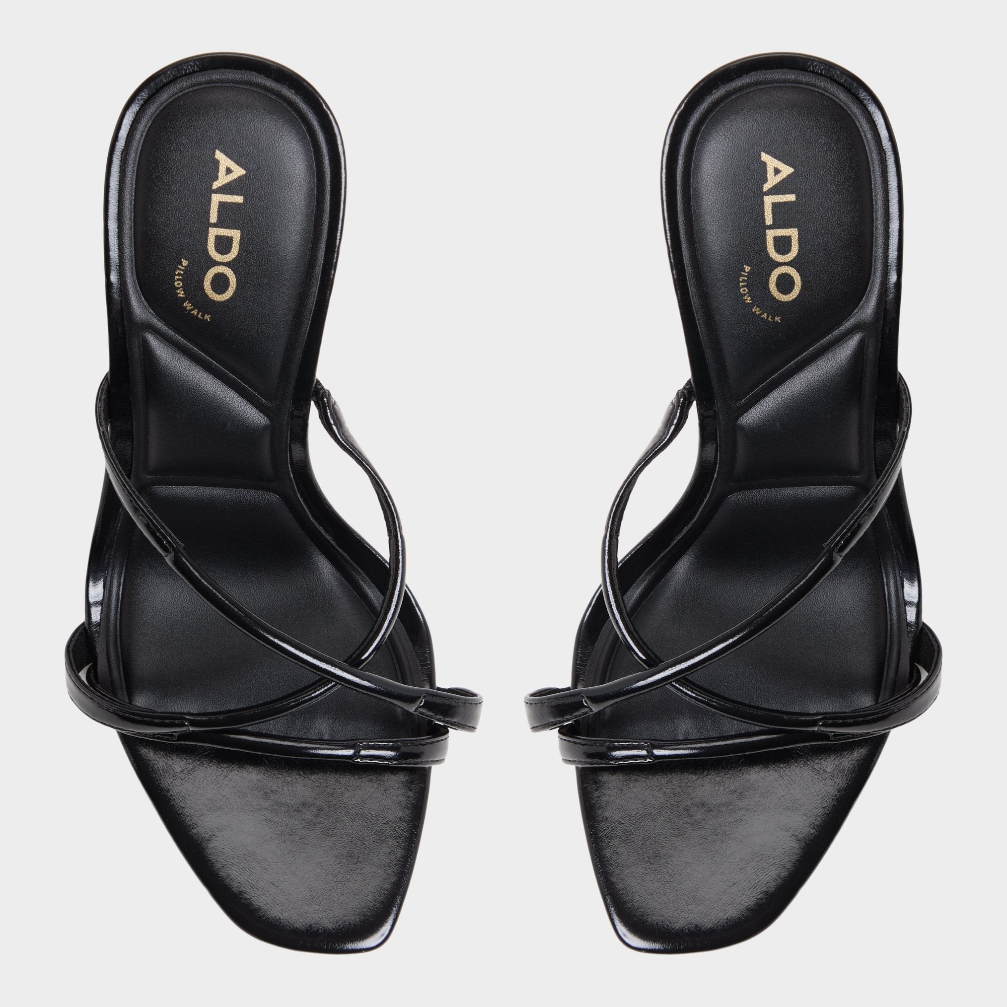 Velaia Black Women's Heeled mules