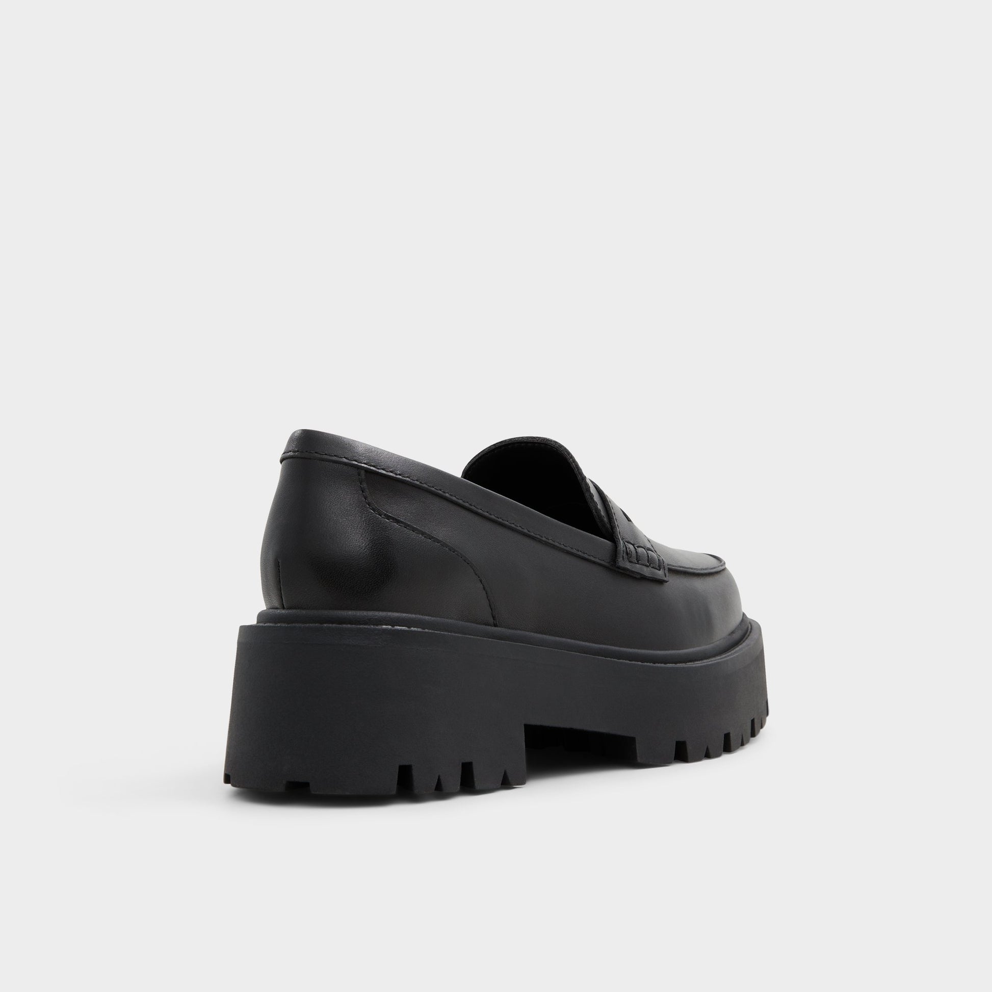 Three-quarter angle of Black Cadaycia-xt Loafer's back side