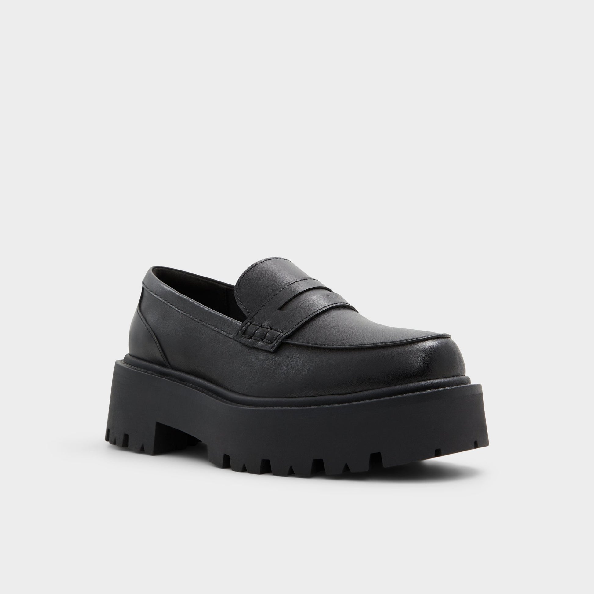 Three-quarter angle of Black Cadaycia-xt Loafer's front side