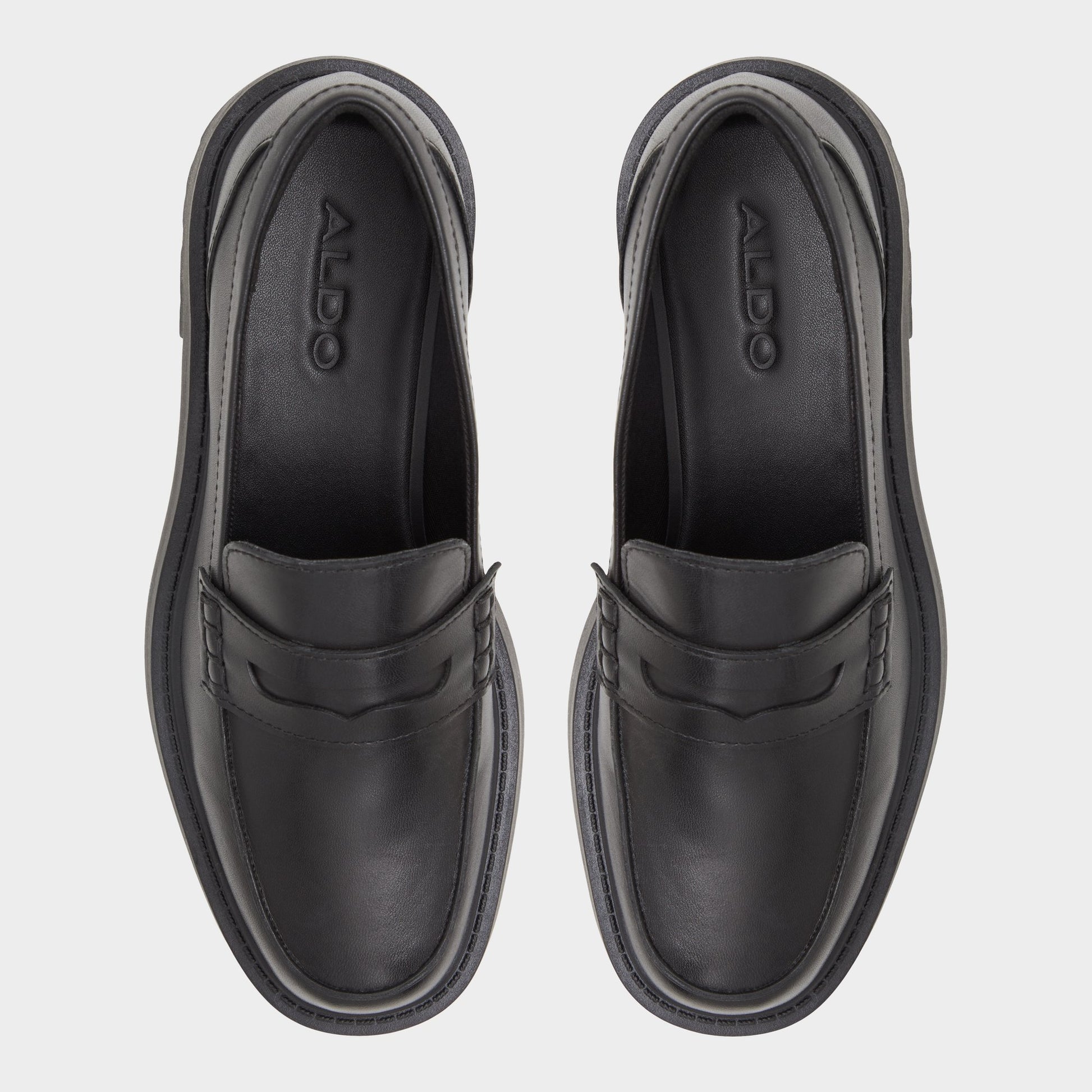 Top-down view of the Black Cadaycia-xt Loafer