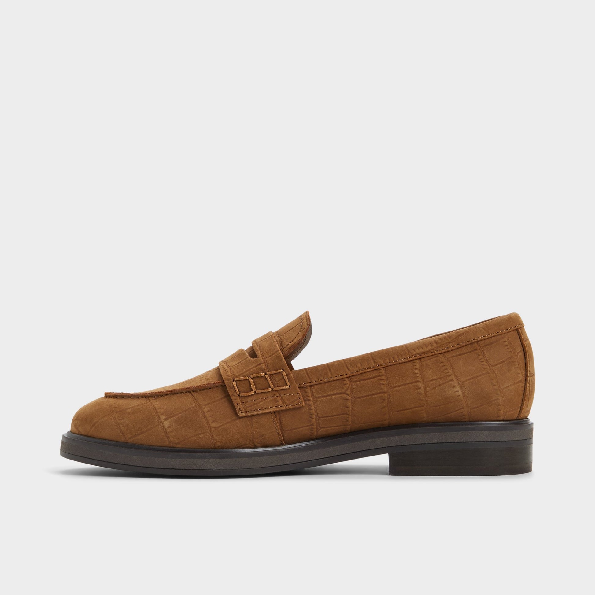 Side view of Dark Brown Lededanten Loafer