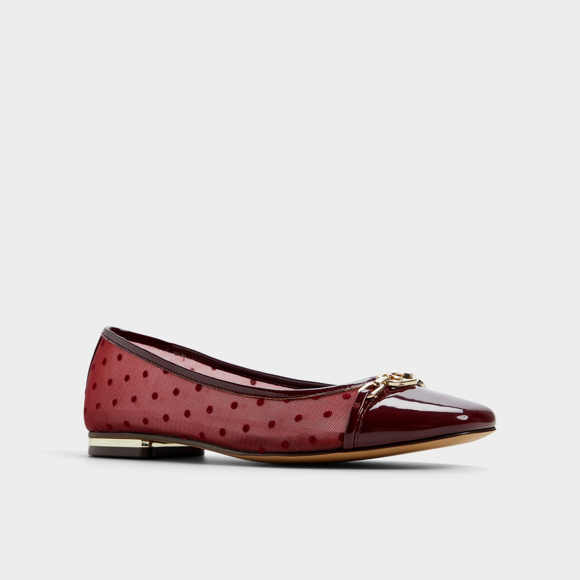 Three-quarter angle of Other Red Krishelle Ballerina's front side