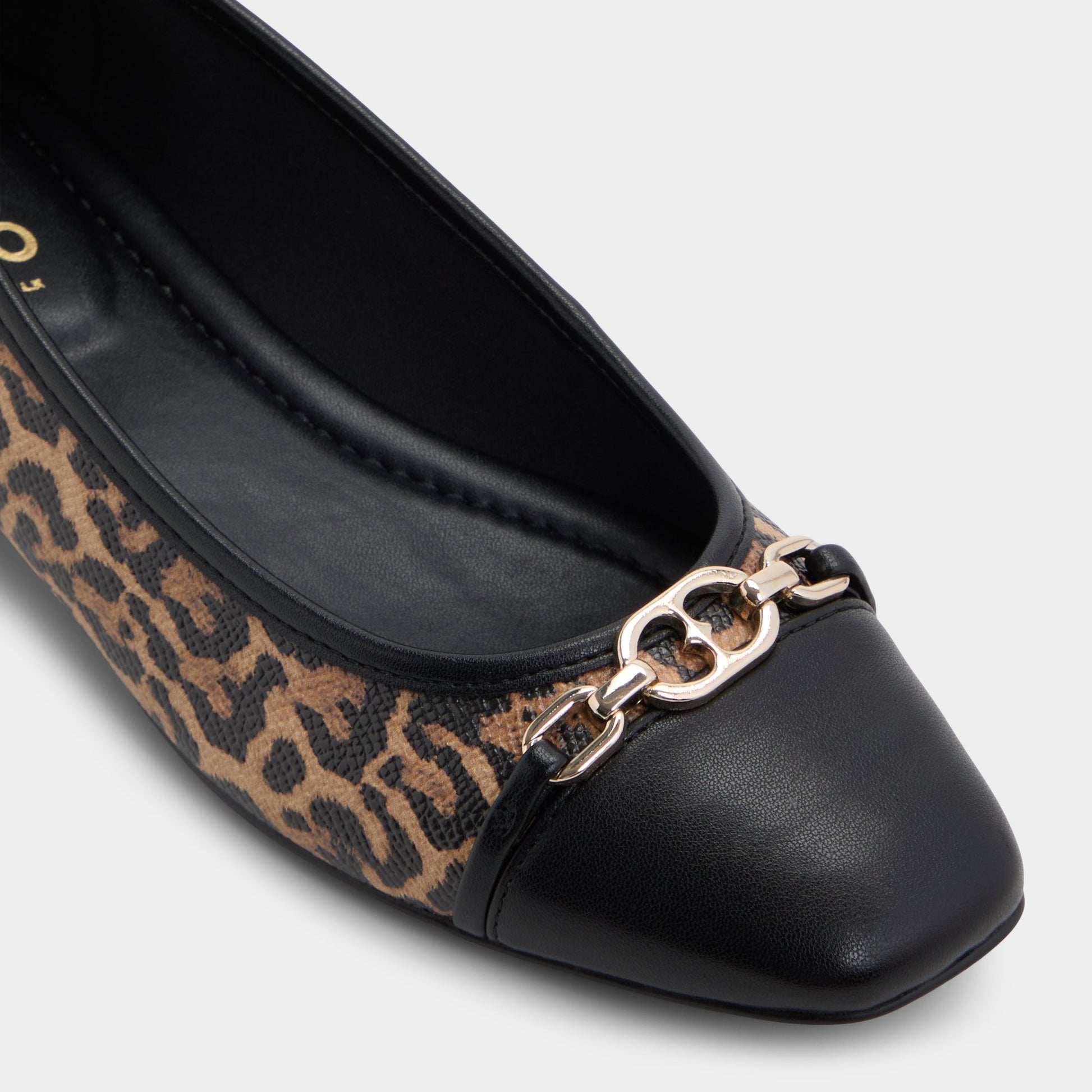 Close-up of the Brown Multi Krishelle Ballerina
