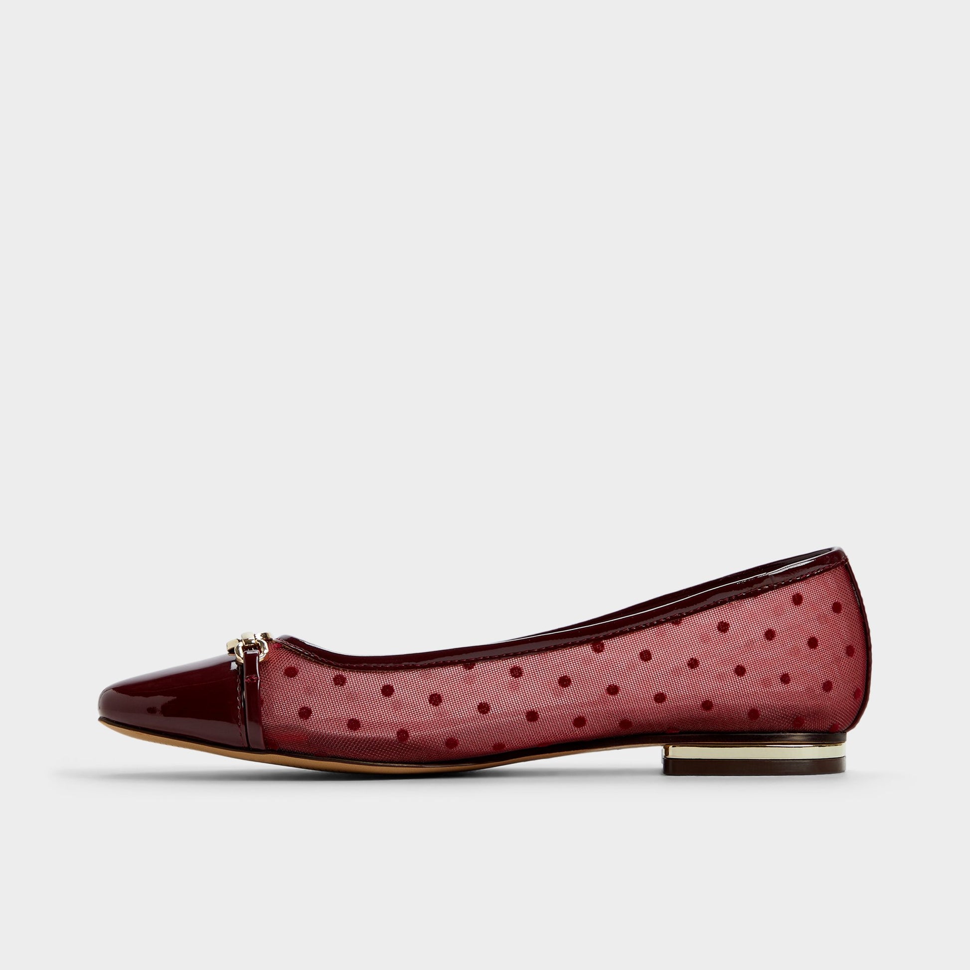 Side view of Other Red Krishelle Ballerina
