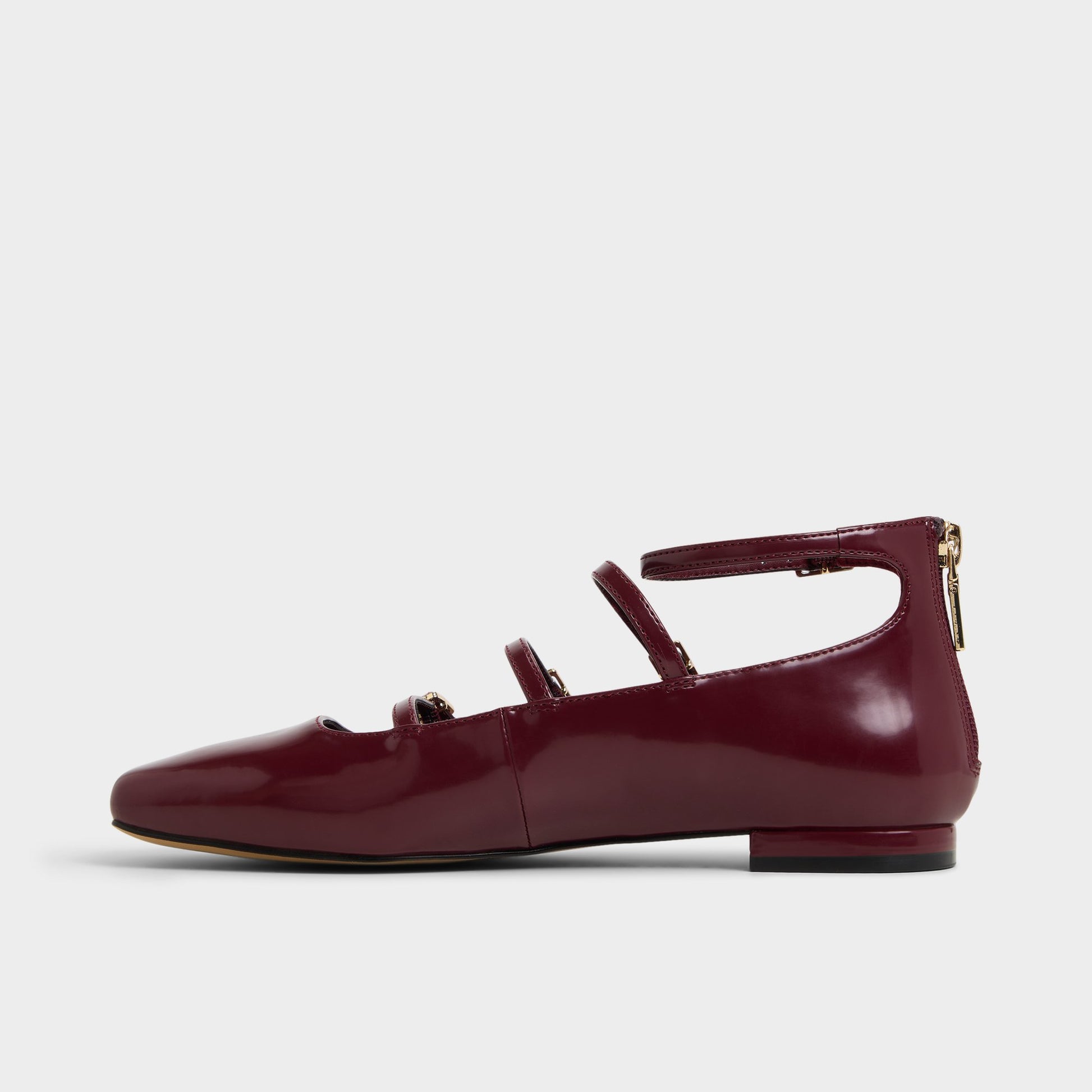 Vue latérale de Autre Rouge Nelta Ballerine