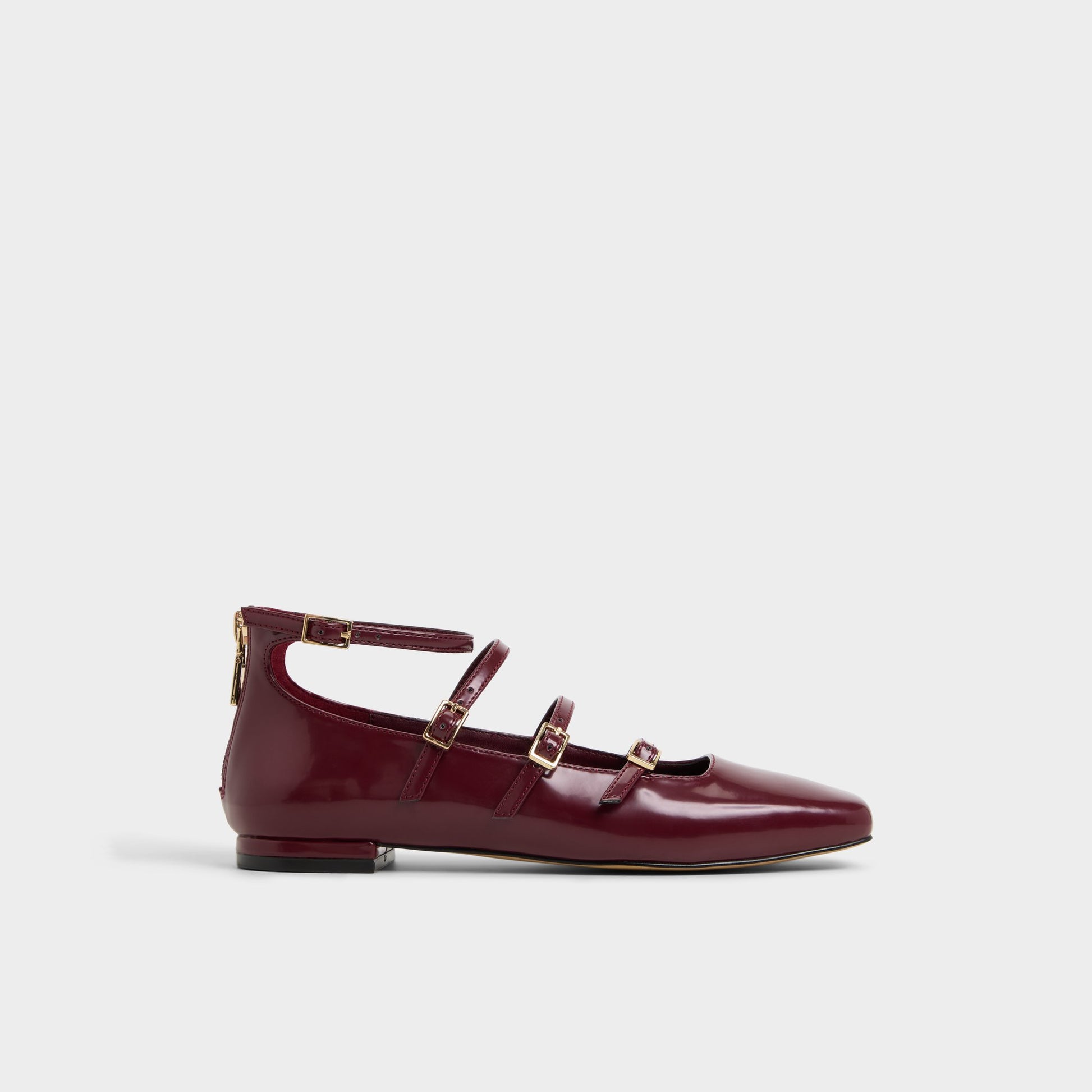 Vue principale de Autre Rouge Nelta Ballerine pour Femmes