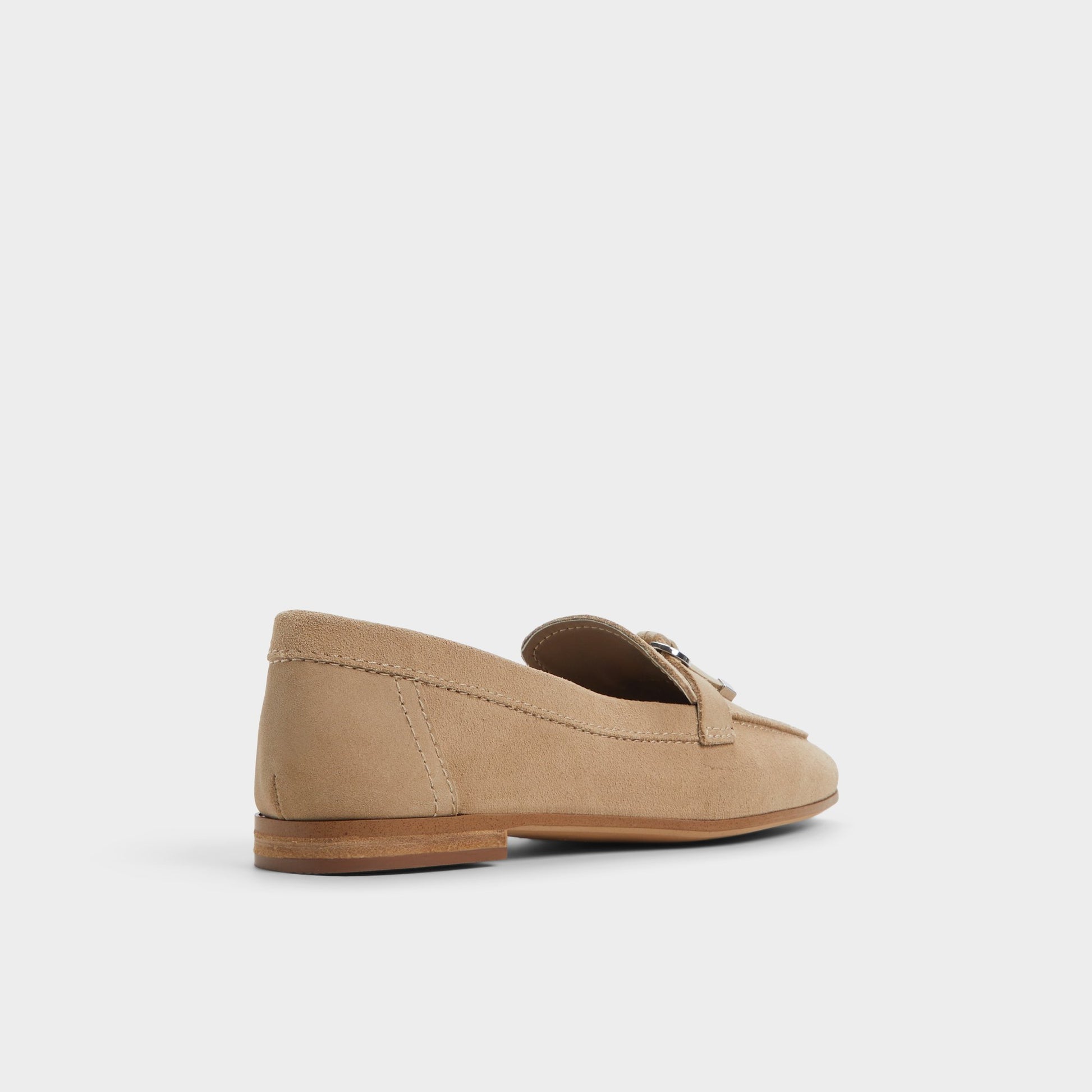 Three-quarter angle of Medium beige Ybilide Loafer's back side