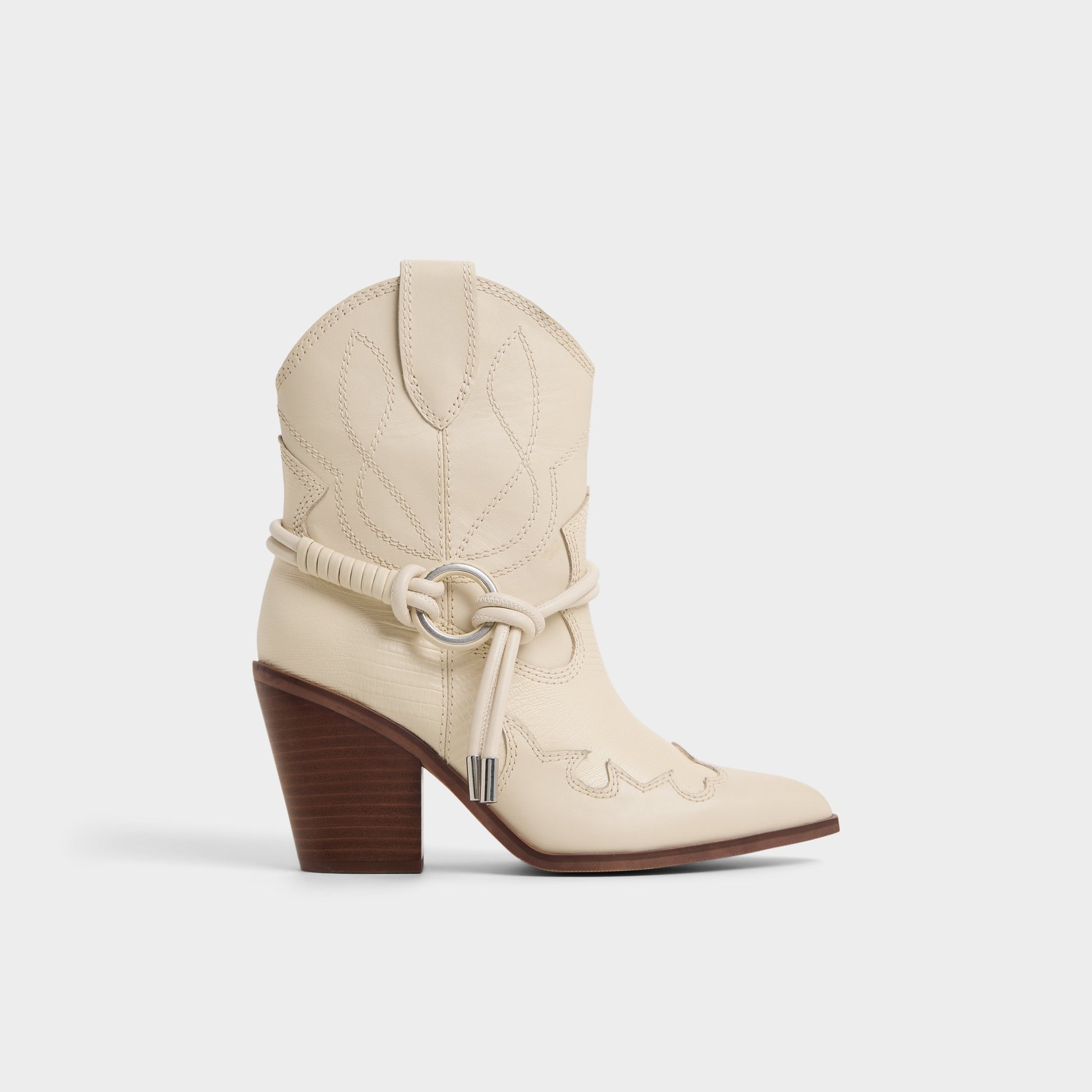 Main View of Other White Nuwestern Western boot for Womens