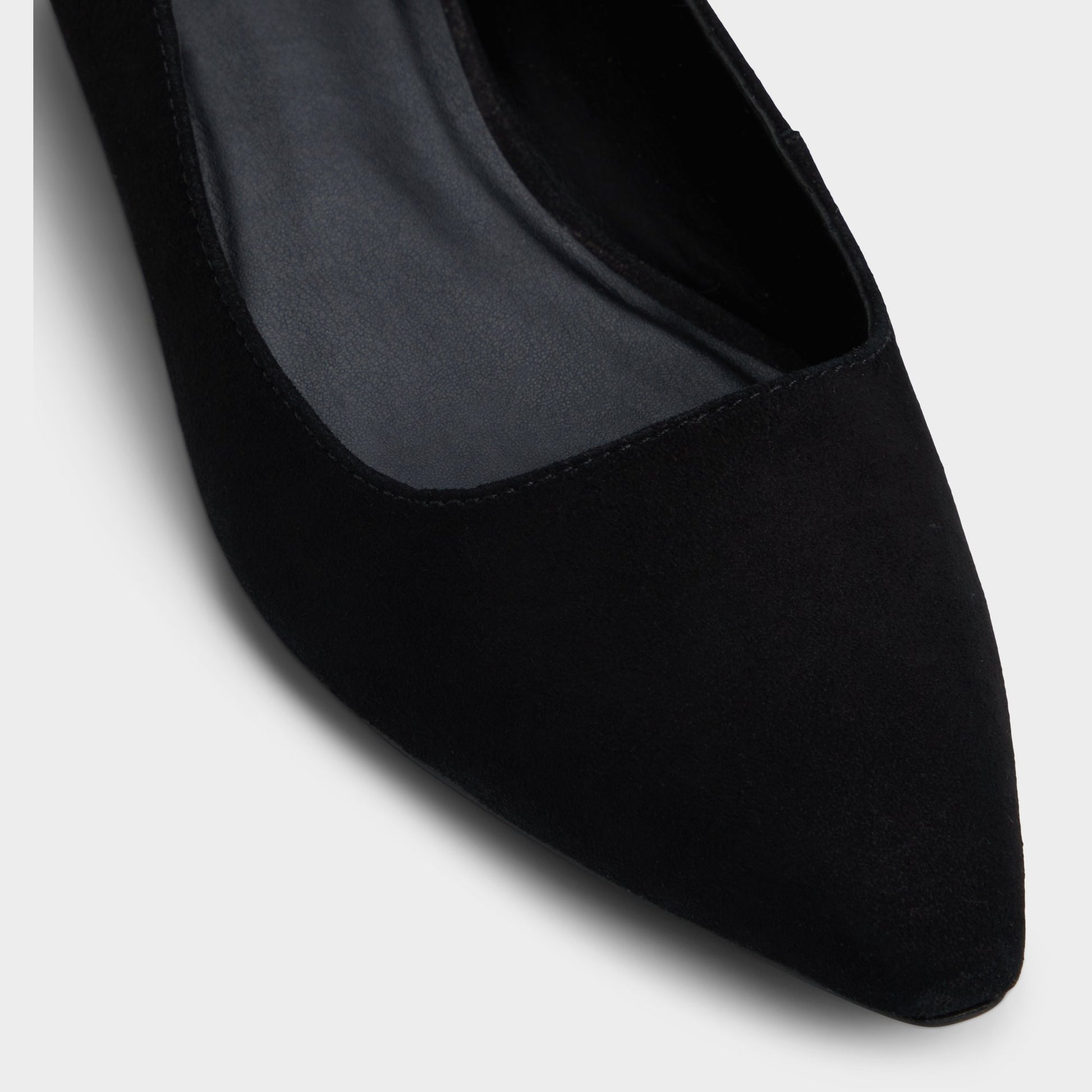 Close-up of the Black Estelli Ballerina