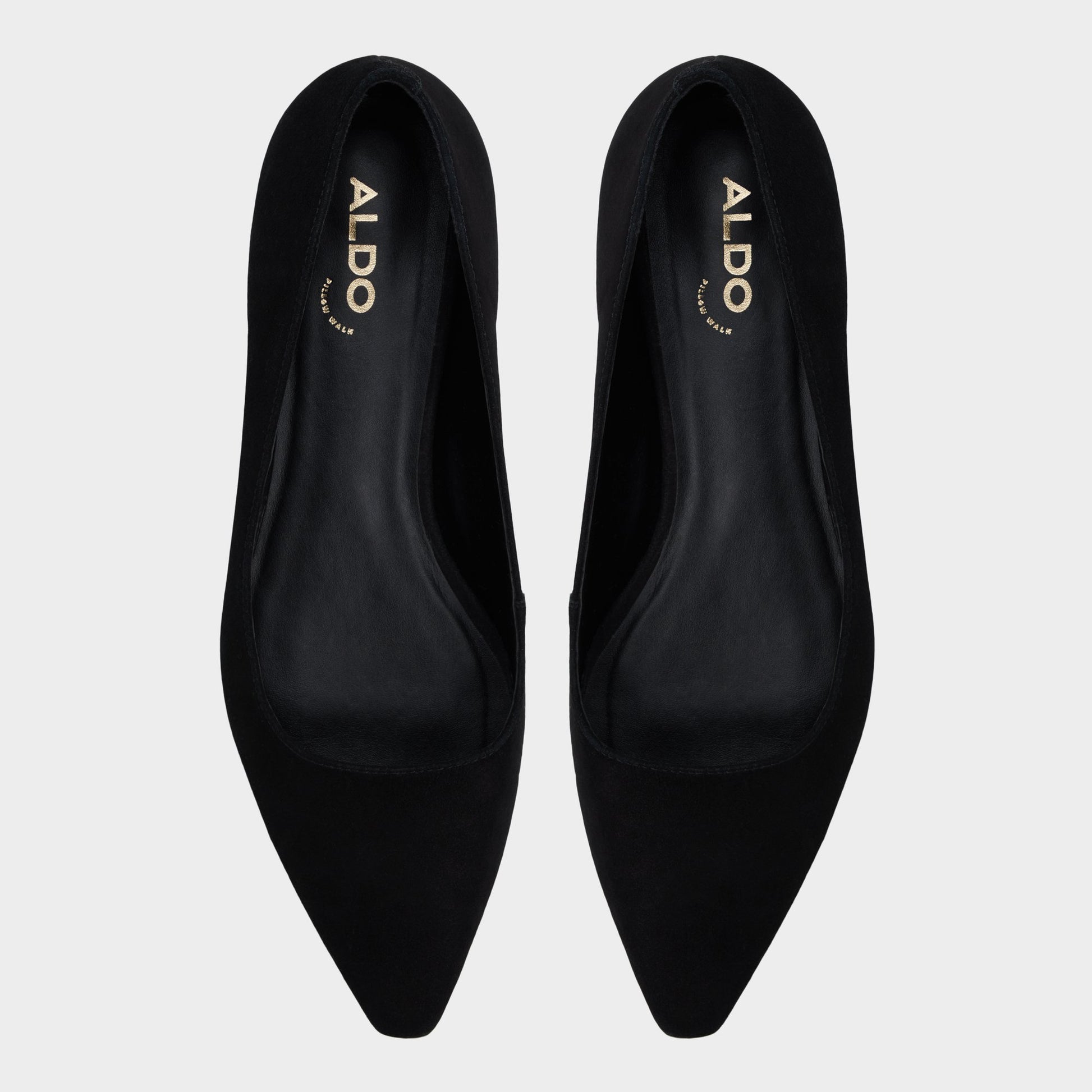 Top-down view of the Black Estelli Ballerina