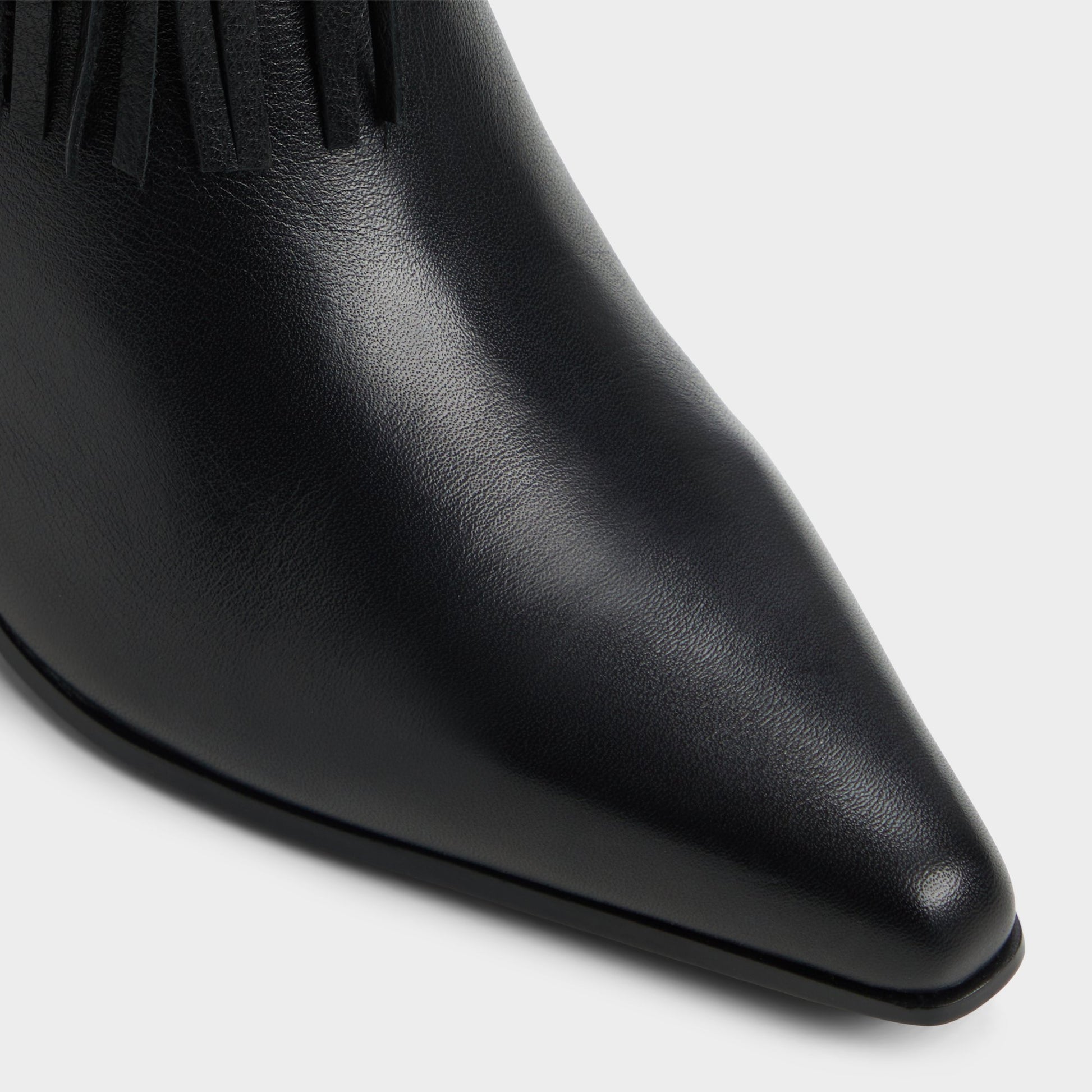Close-up of the Black Jollene Ankle boot