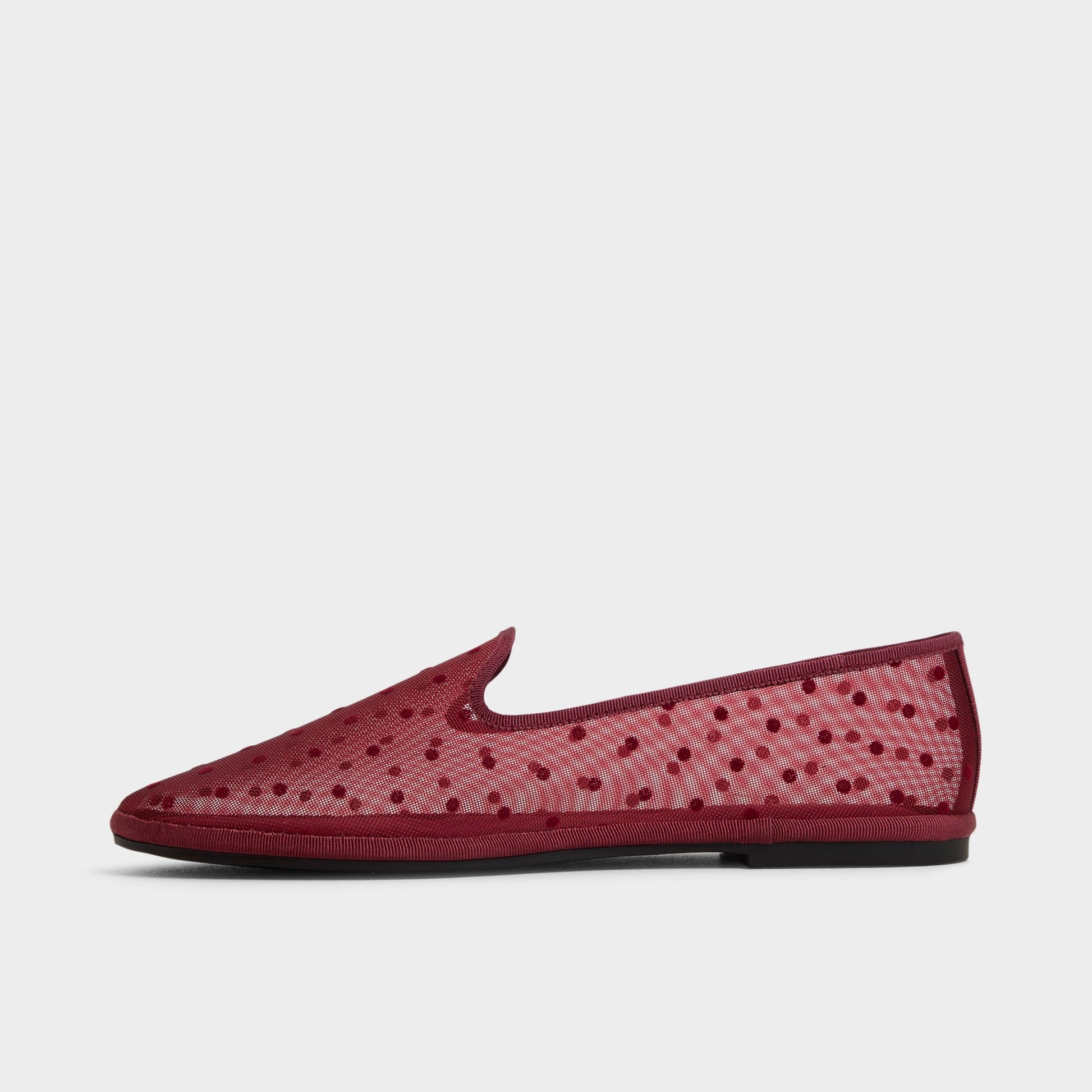 Side view of Other Red Aurabelle Loafer