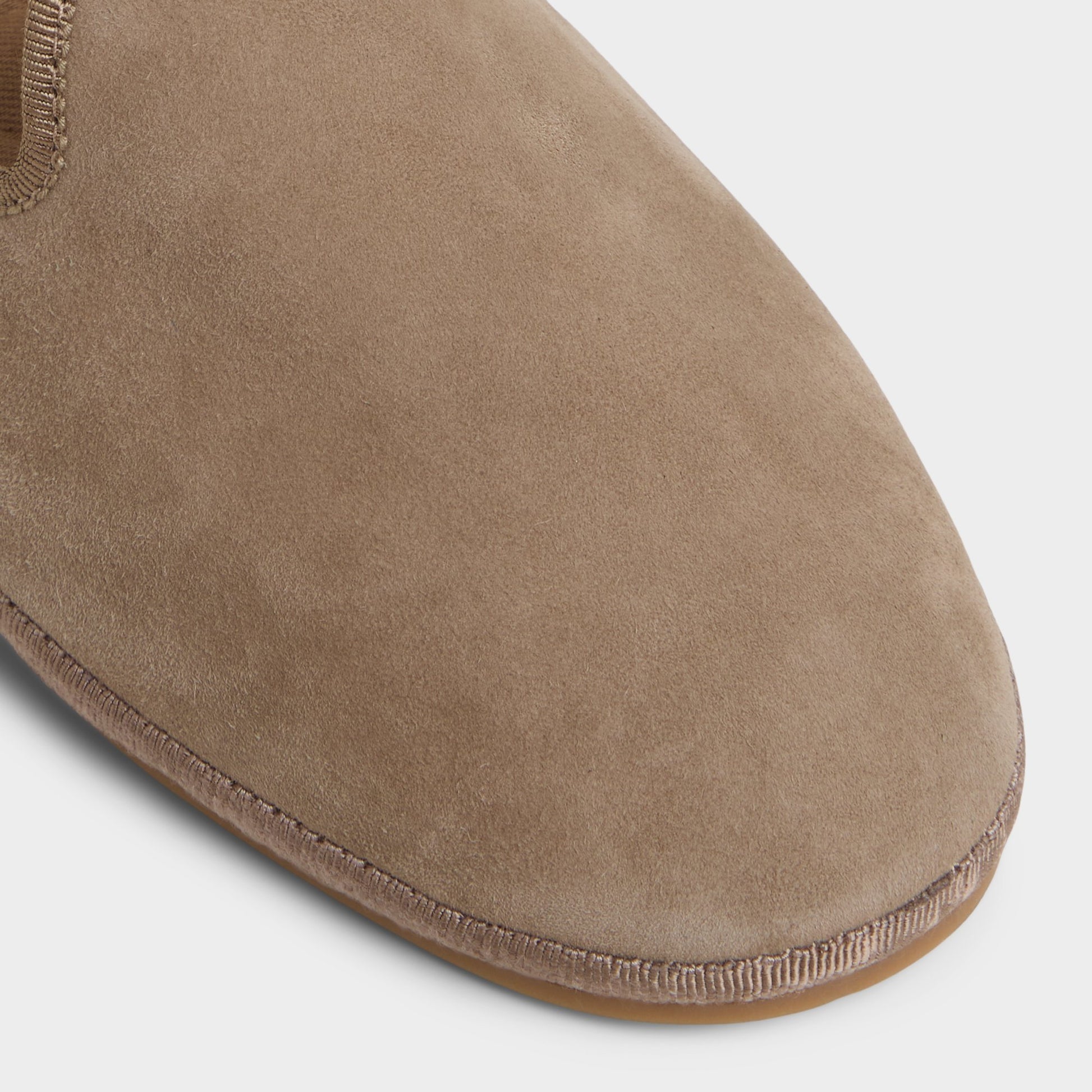 Close-up of the Taupe Aurabelle Loafer