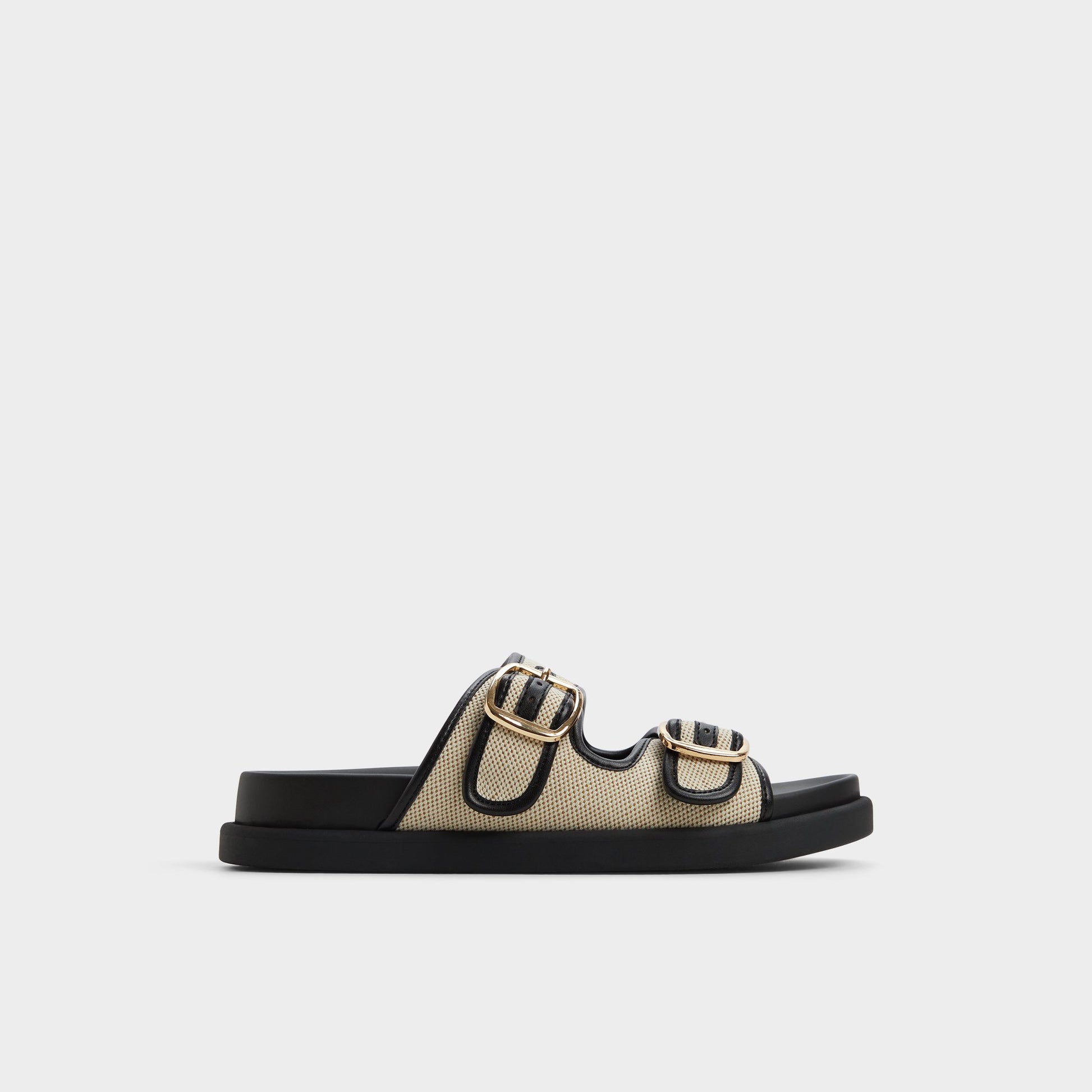 Main View of Open natural Devanassi Footbed sandal for Womens