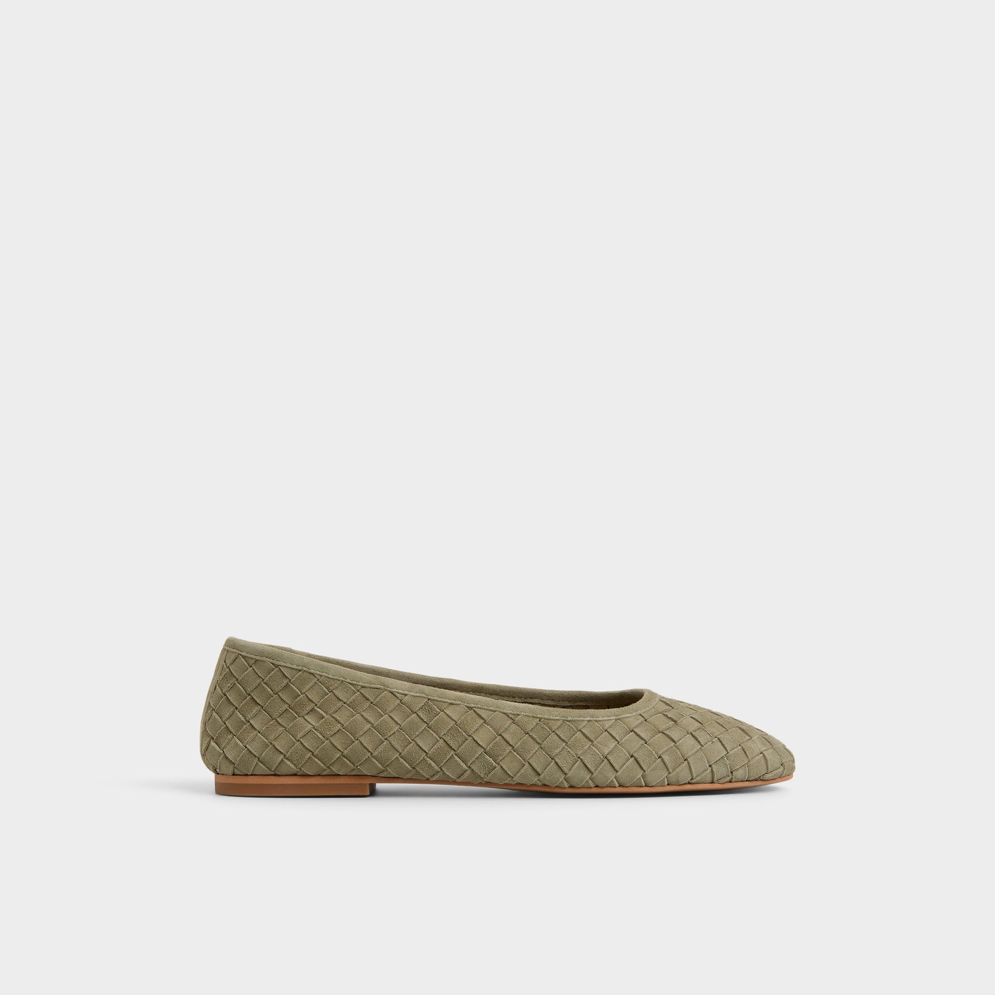 Main View of Khaki Adrabrinna Ballerina for Womens