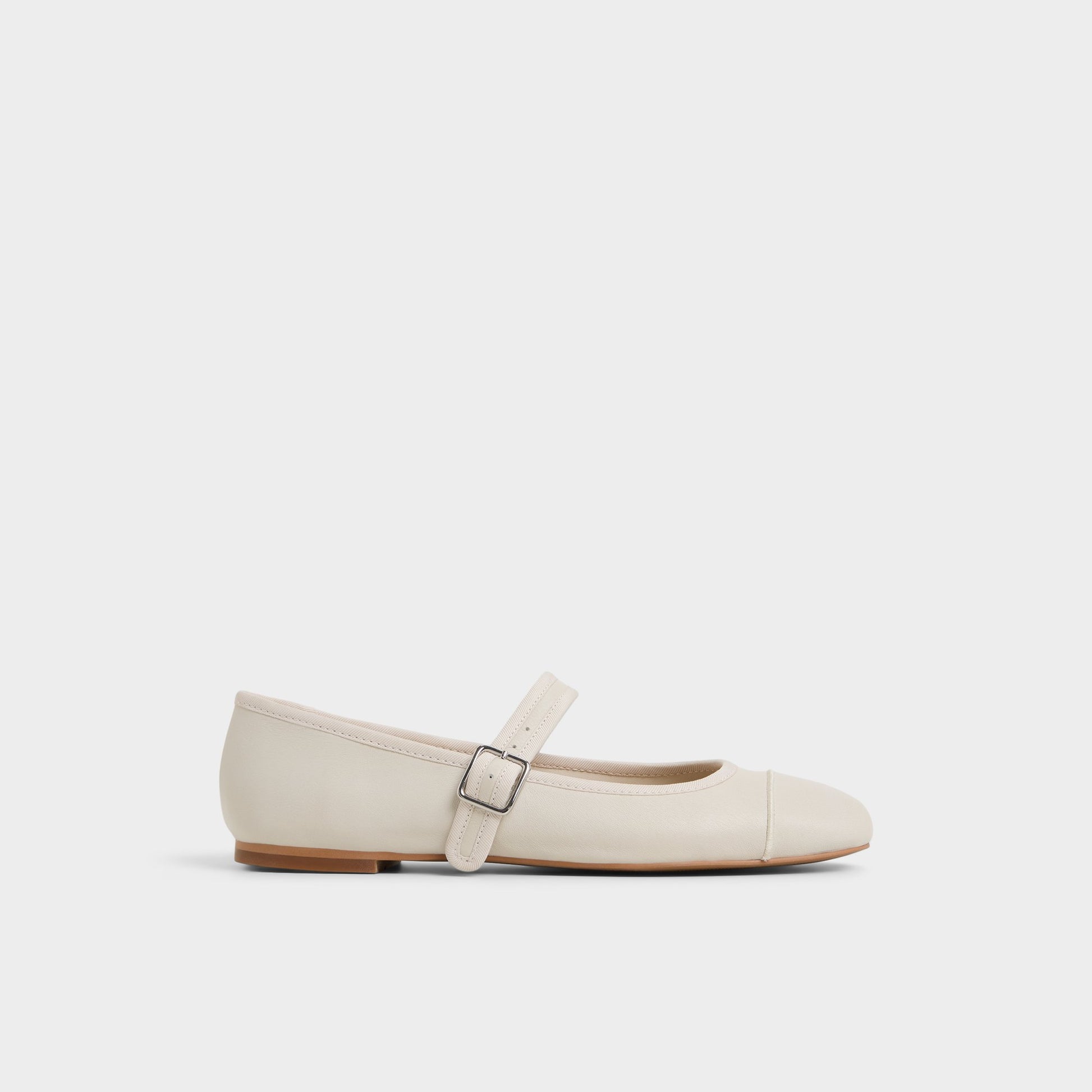Main View of White Caylyn Ballerina for Womens