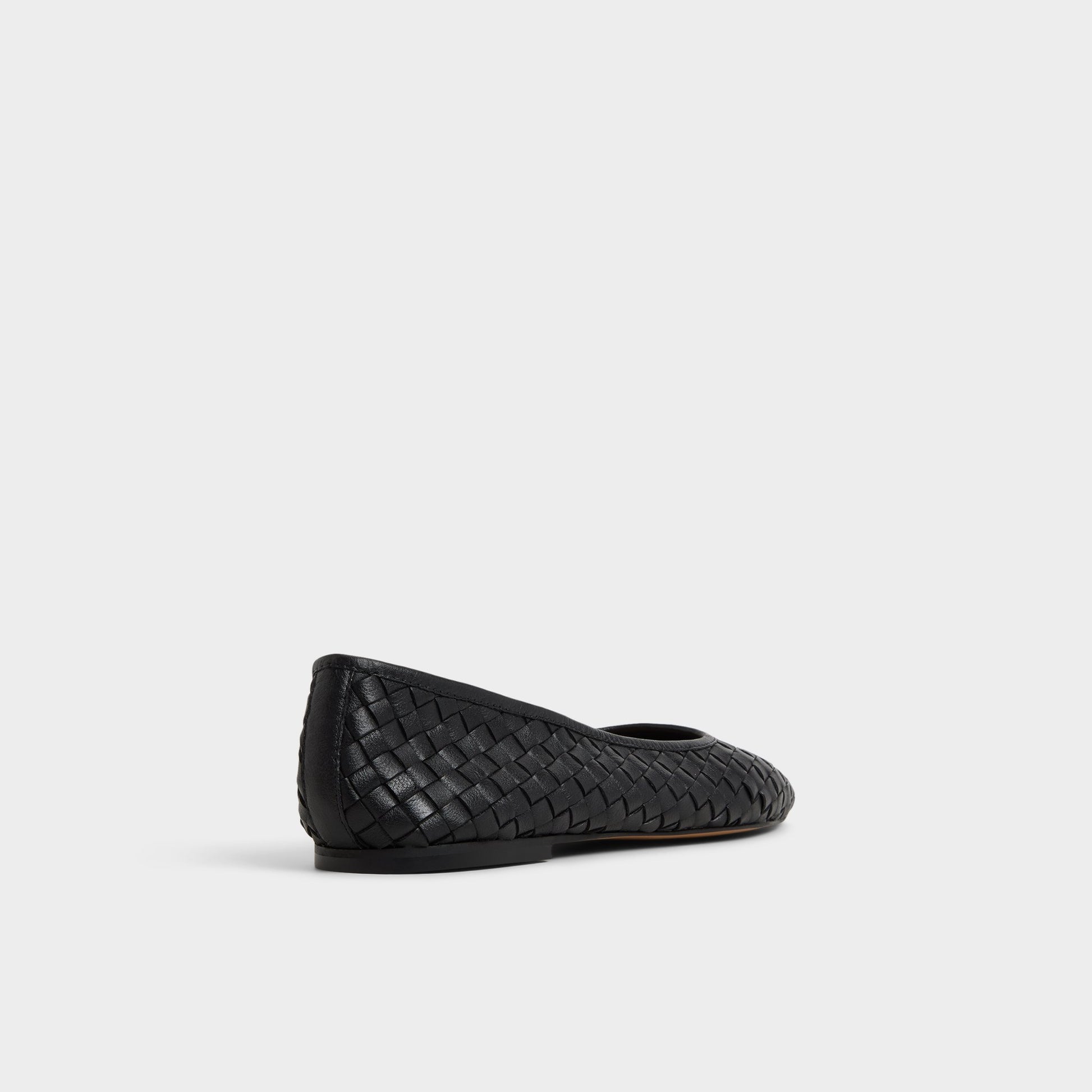 Three-quarter angle of Black Adrabrinna Ballerina's back side