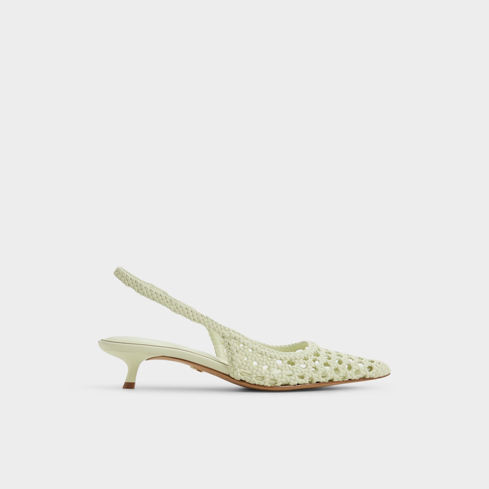 Vue principale de Autre Vert Violettia Talon haut à bride arrière pour Femmes