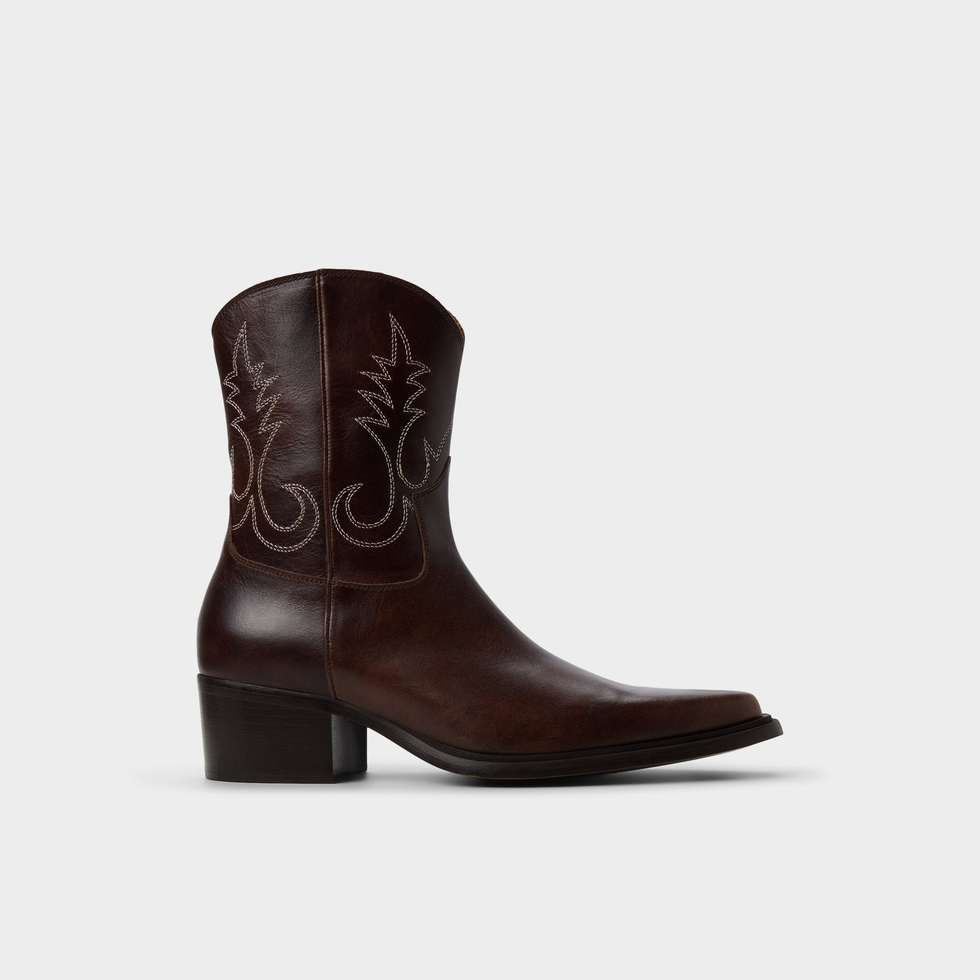 Main View of Dark Brown Guthrie Ankle boot for Mens