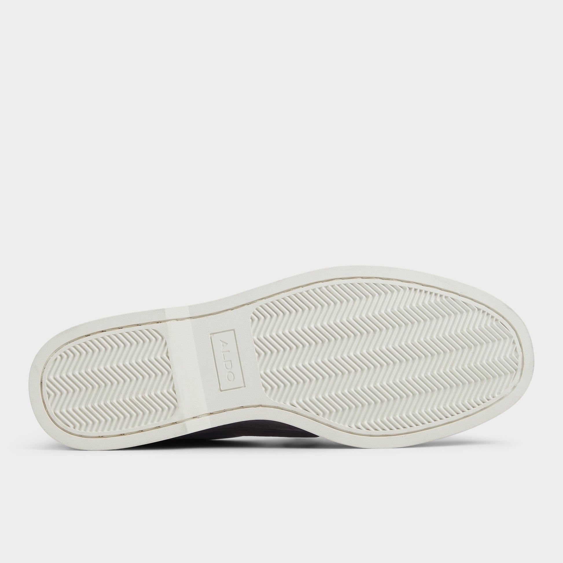View of Dark Brown Musker Boat shoe's sole