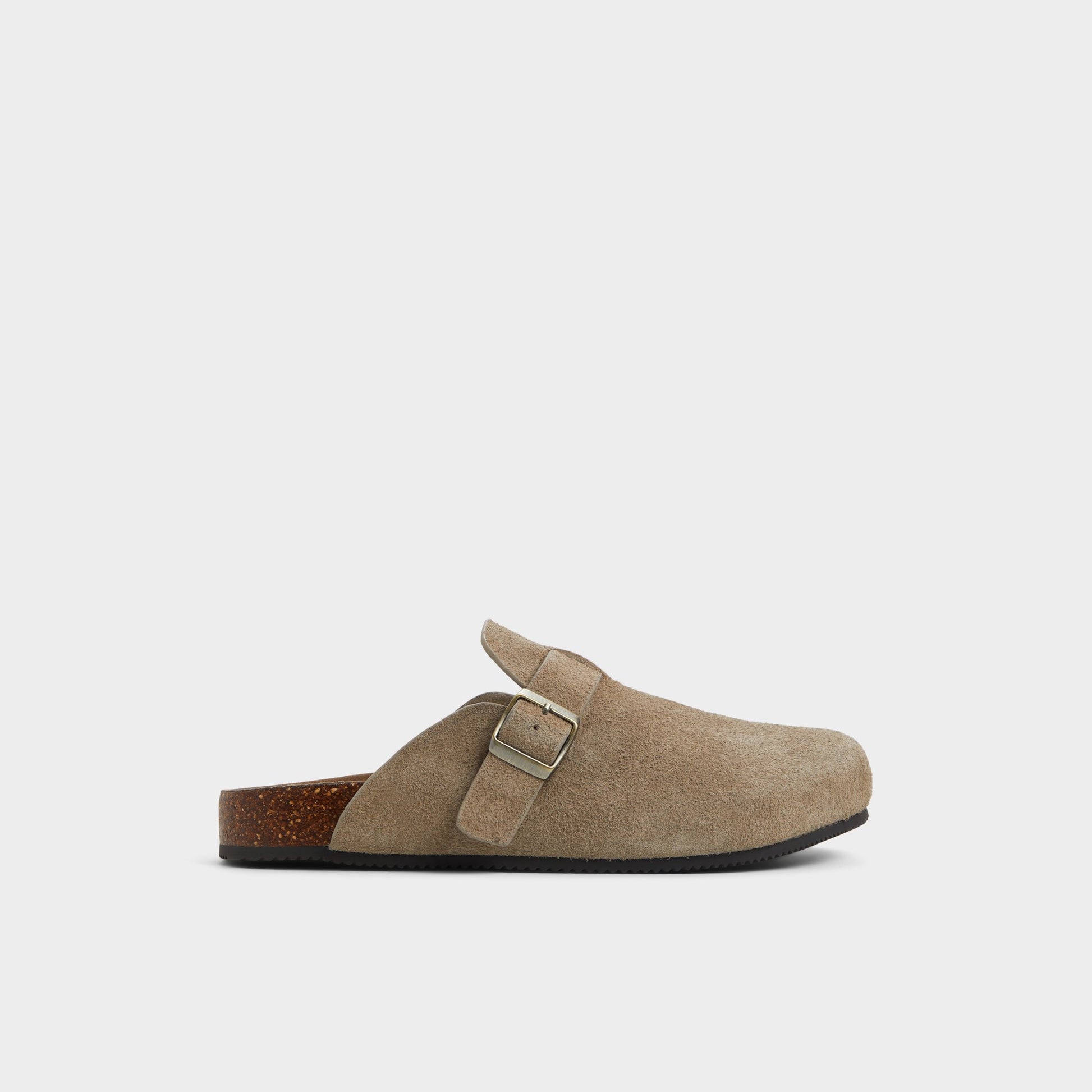 Main View of Taupe Spade Mule for Mens