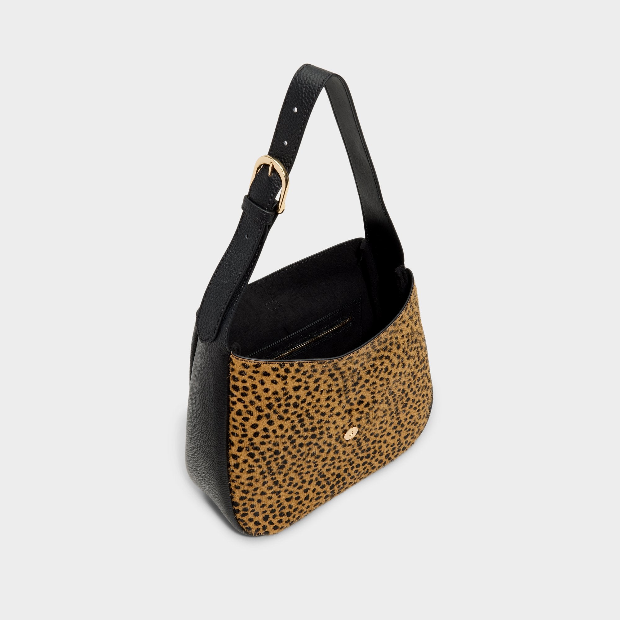 Soffiettaluxe Open Black Women's Animal Prints Soffiettaluxe Open Black Women's Animal Prints