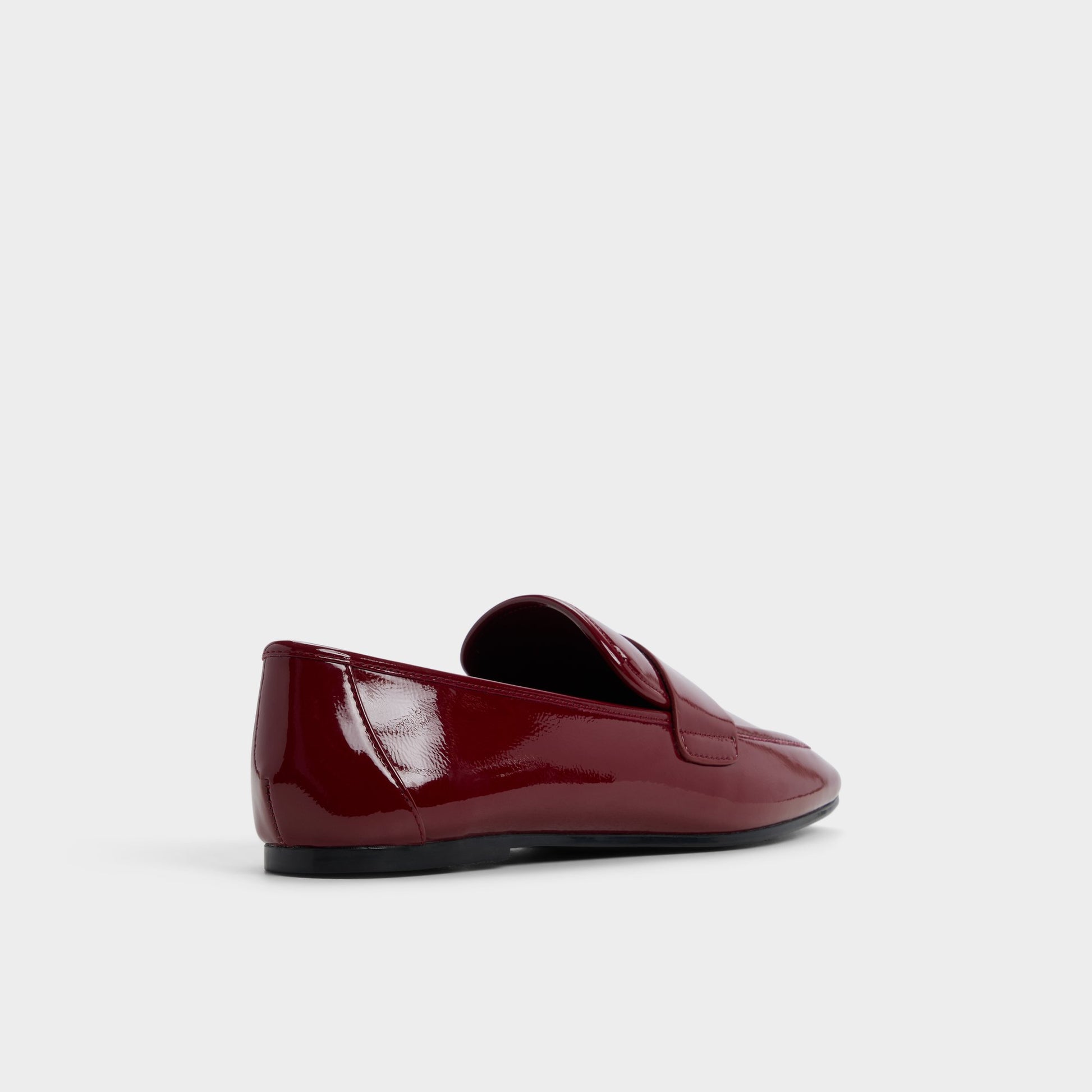Three-quarter angle of Red Bellamyy Loafer's back side