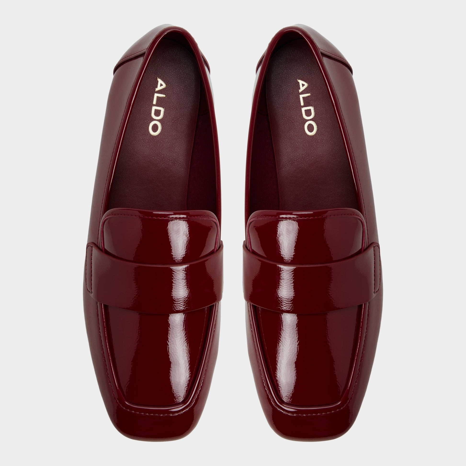 Top-down view of the Red Bellamyy Loafer