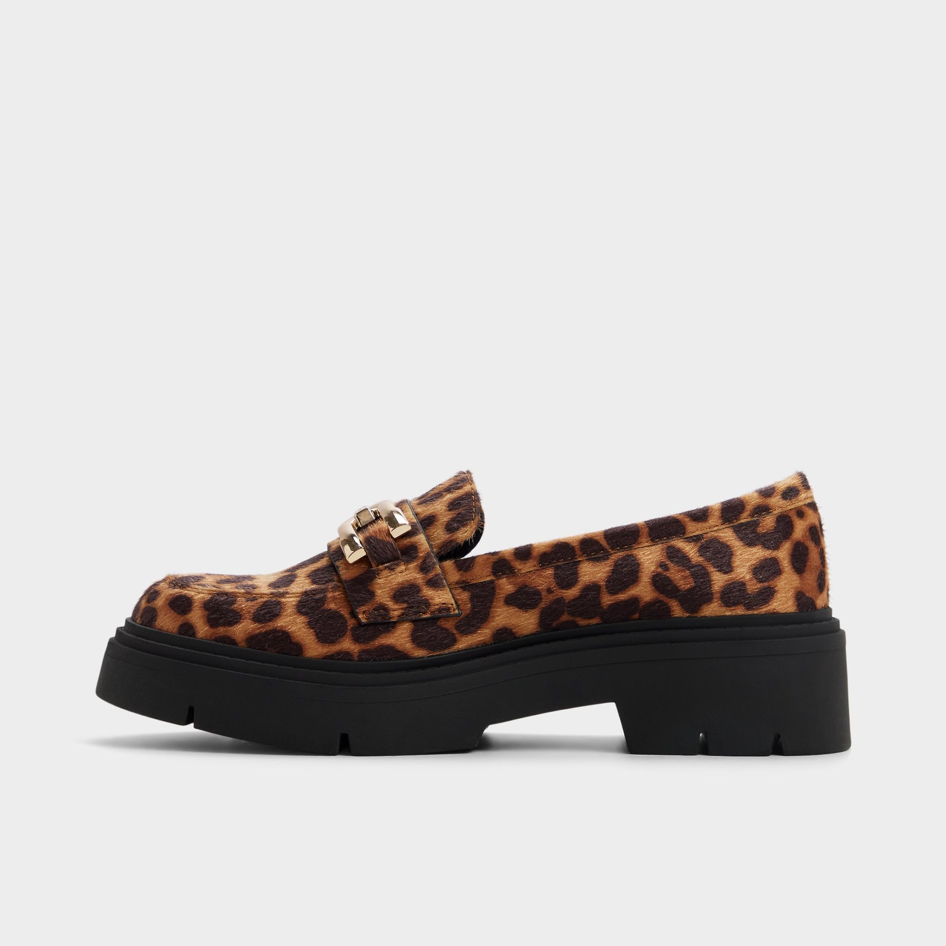 Side view of Black/Gold Multi Mazey