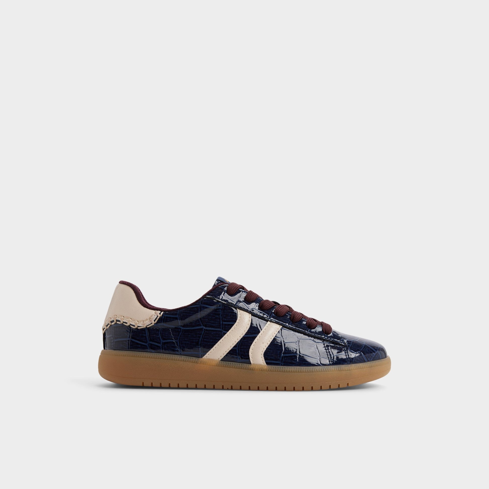 Main View of Navy Chicsneaker2 Low top sneaker for Womens