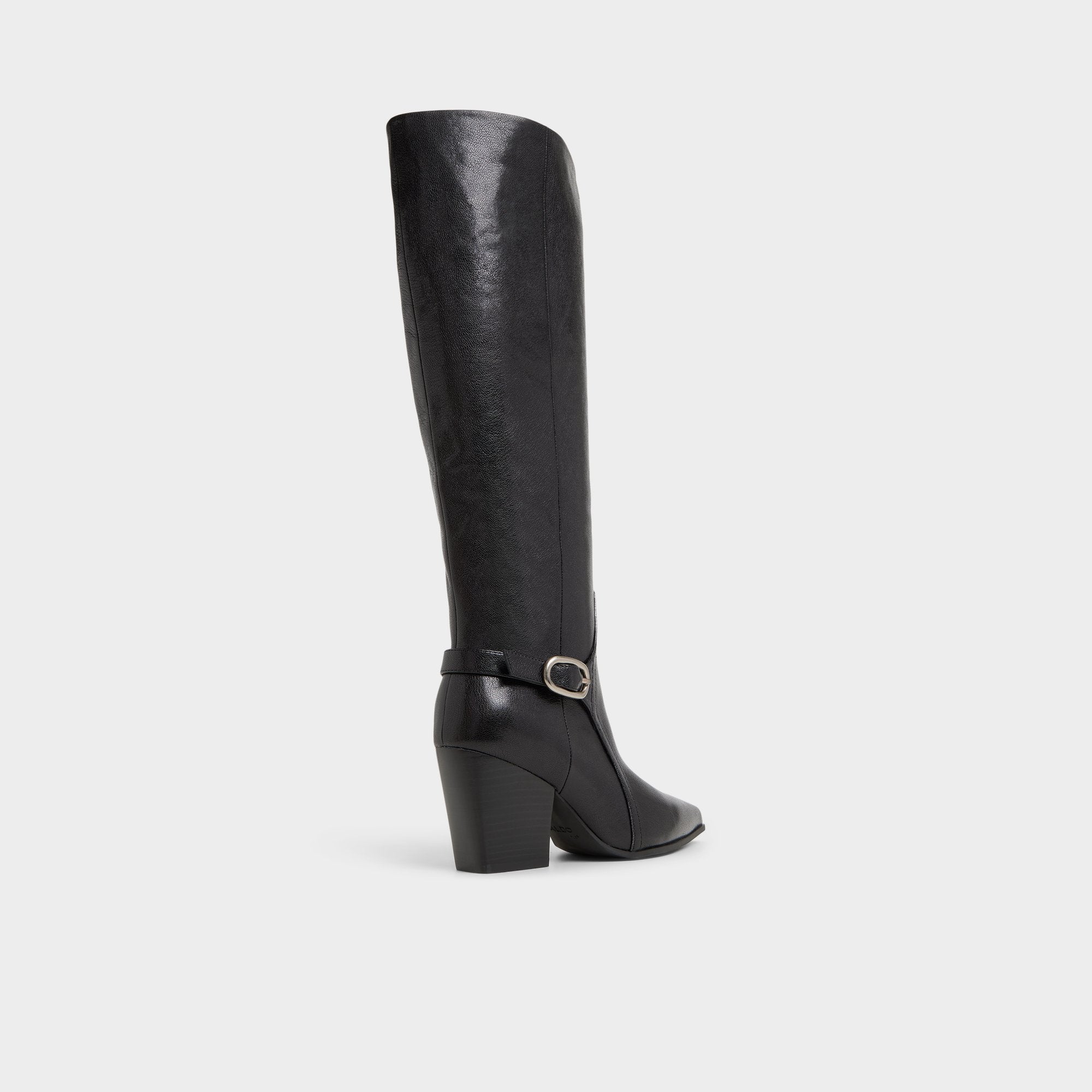 Saddle Women Black Knee high Boot ALDO Saddle Women Black Knee high Boot ALDO