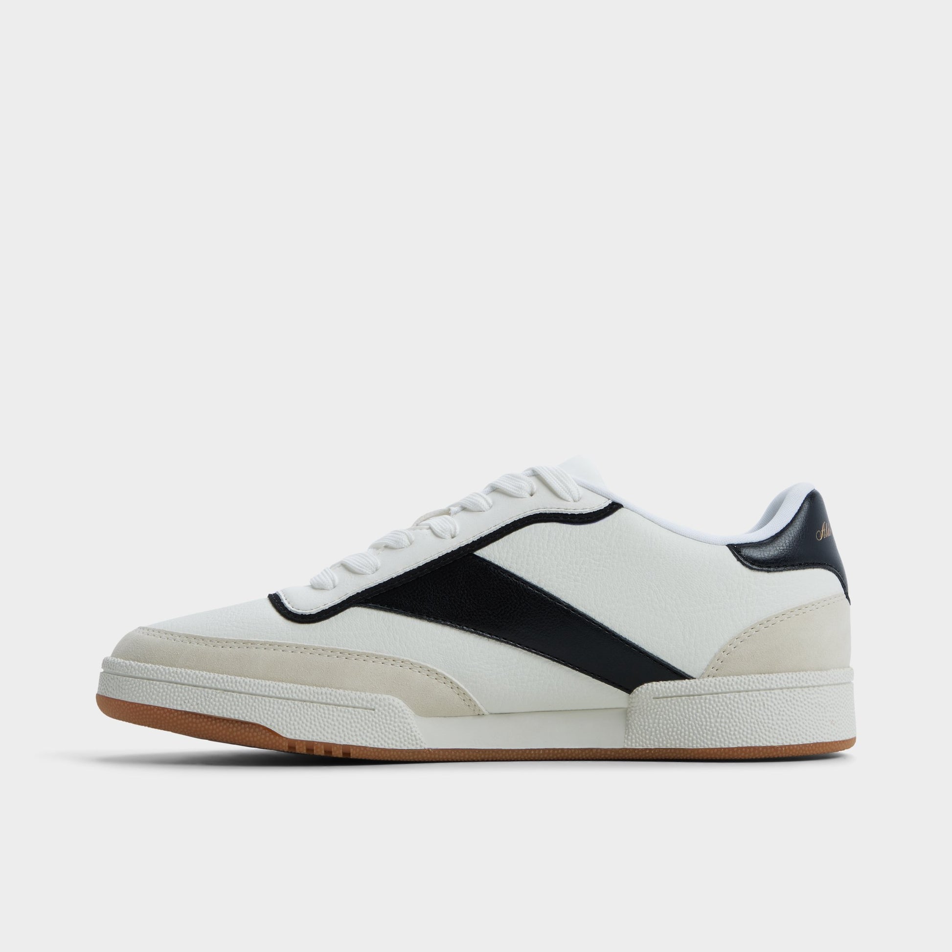 Vue latérale de Blanc Ashwin Sneaker bas