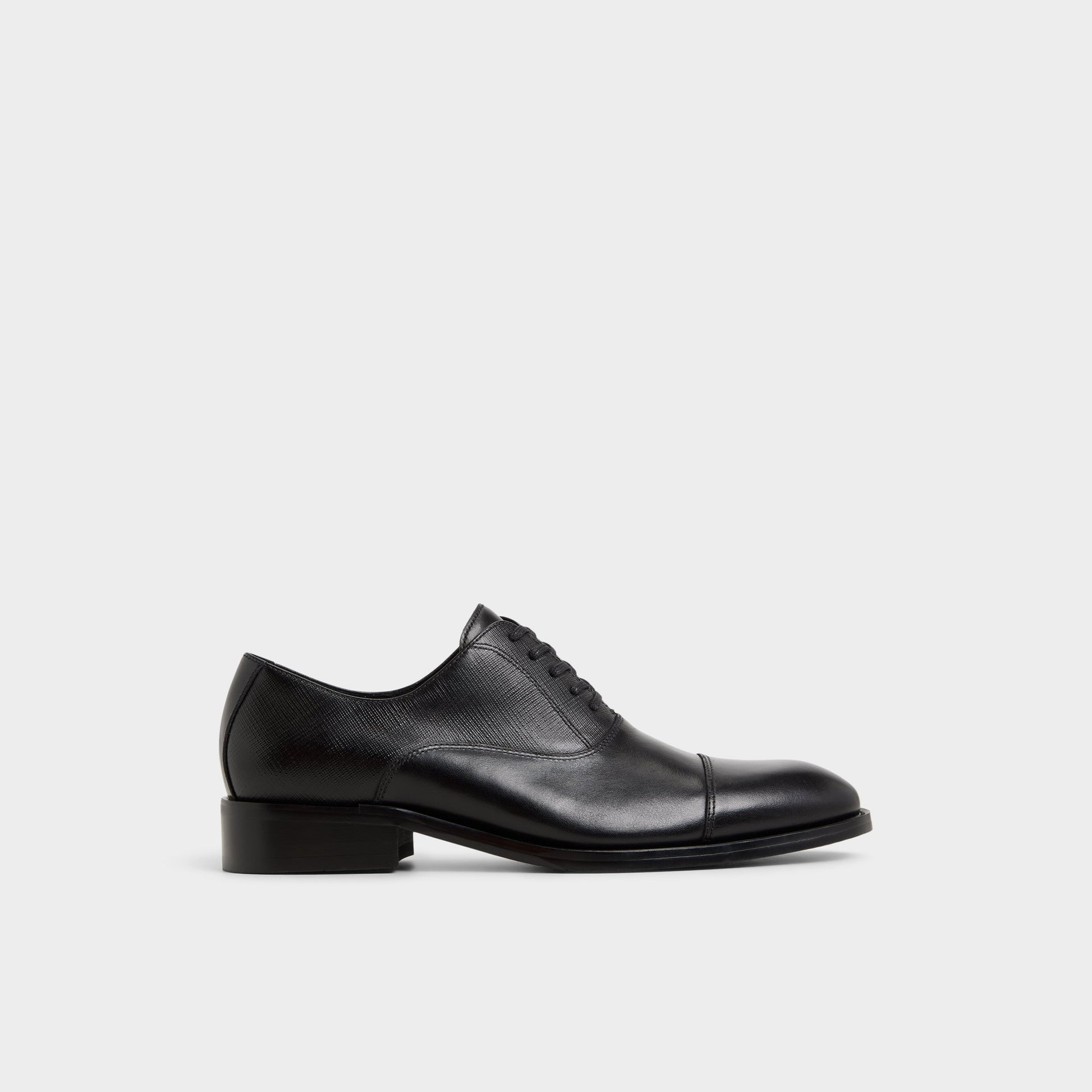 Main View of Black Reece Oxford shoe for Mens