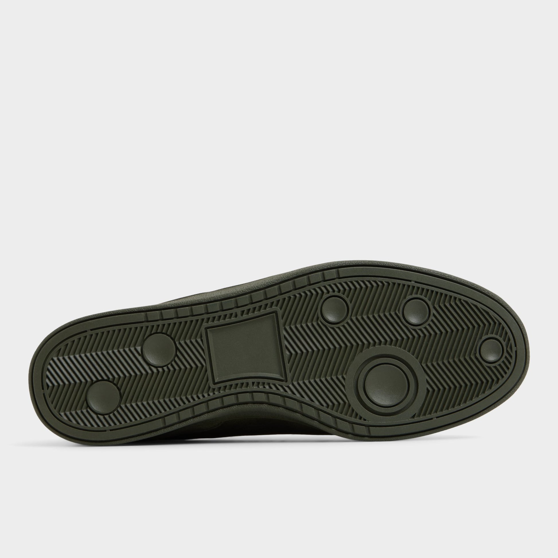 View of Olive Cypress Low top sneaker's sole
