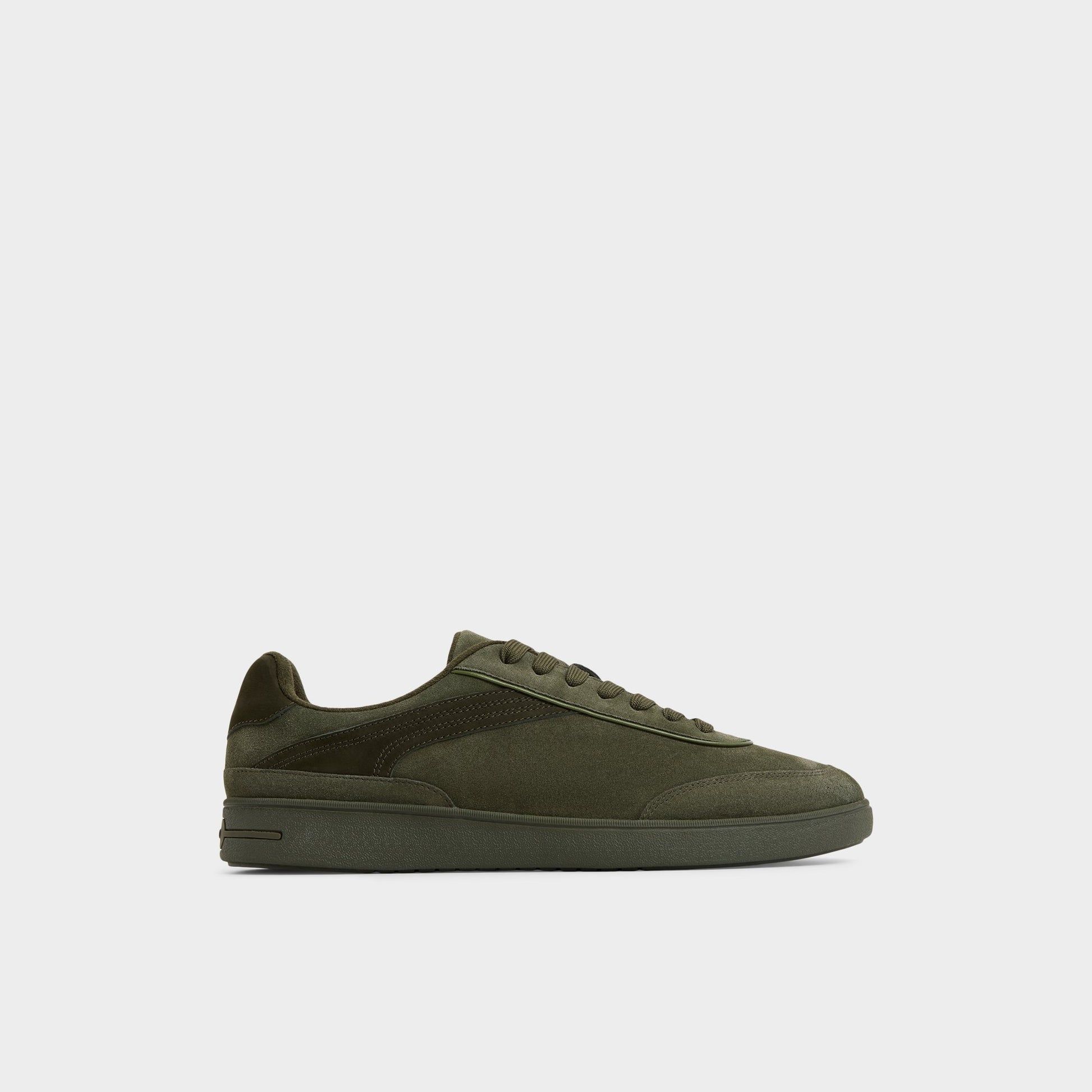Main View of Olive Cypress Low top sneaker for Mens