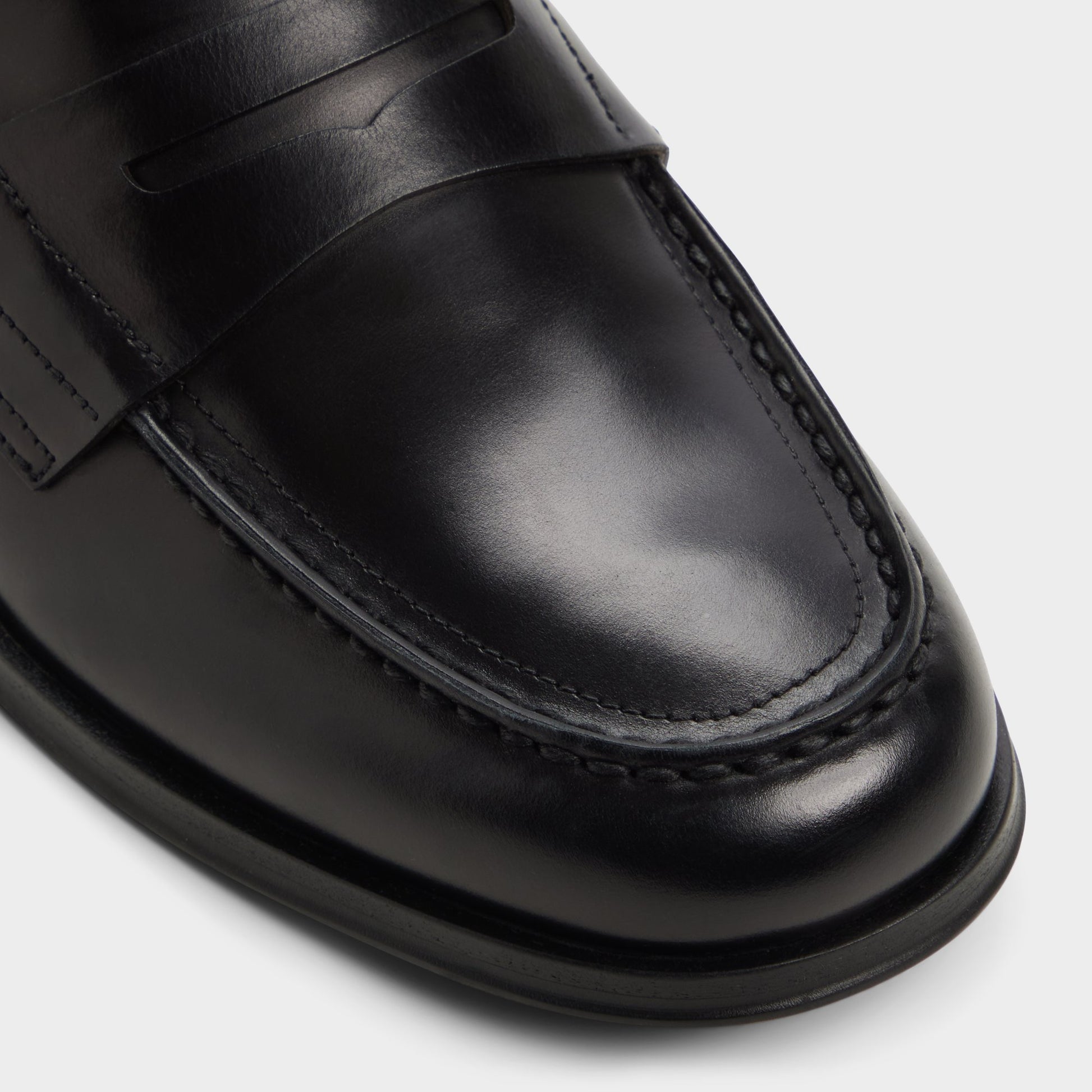 Close-up of the Black Keifer Loafer