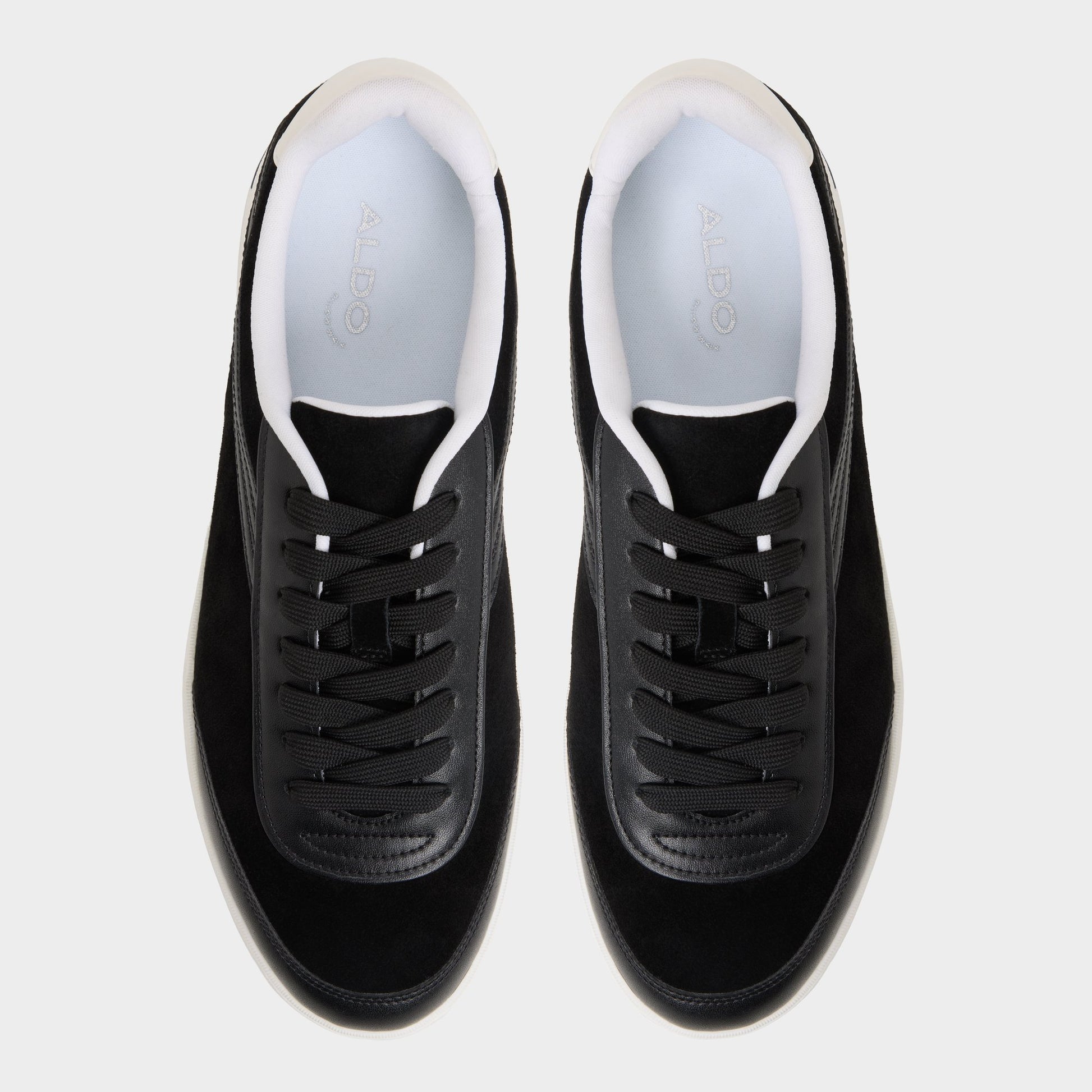 Top-down view of the Black Cypress Low top sneaker
