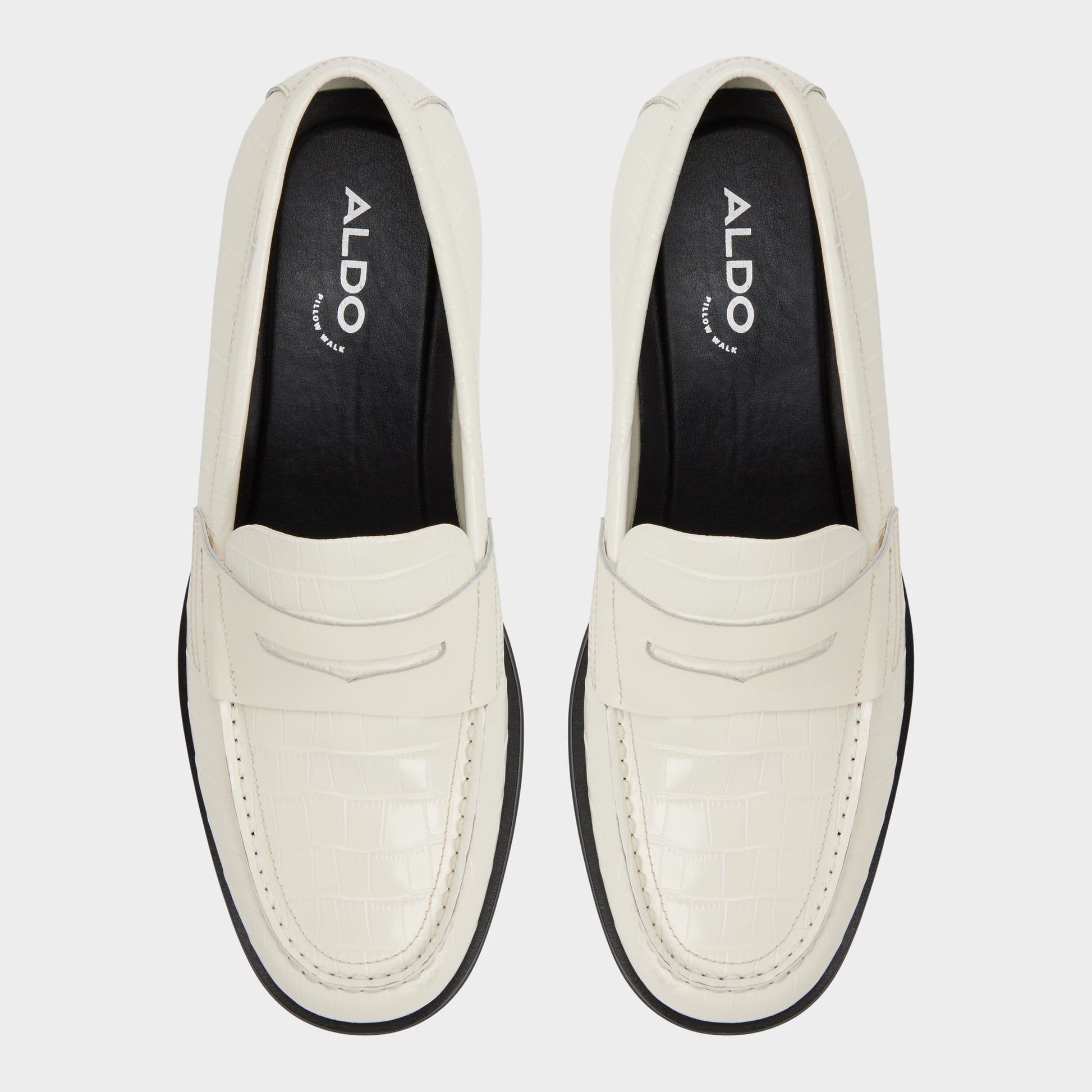 Top-down view of the Ivory Primary - Multi Keifer Loafer