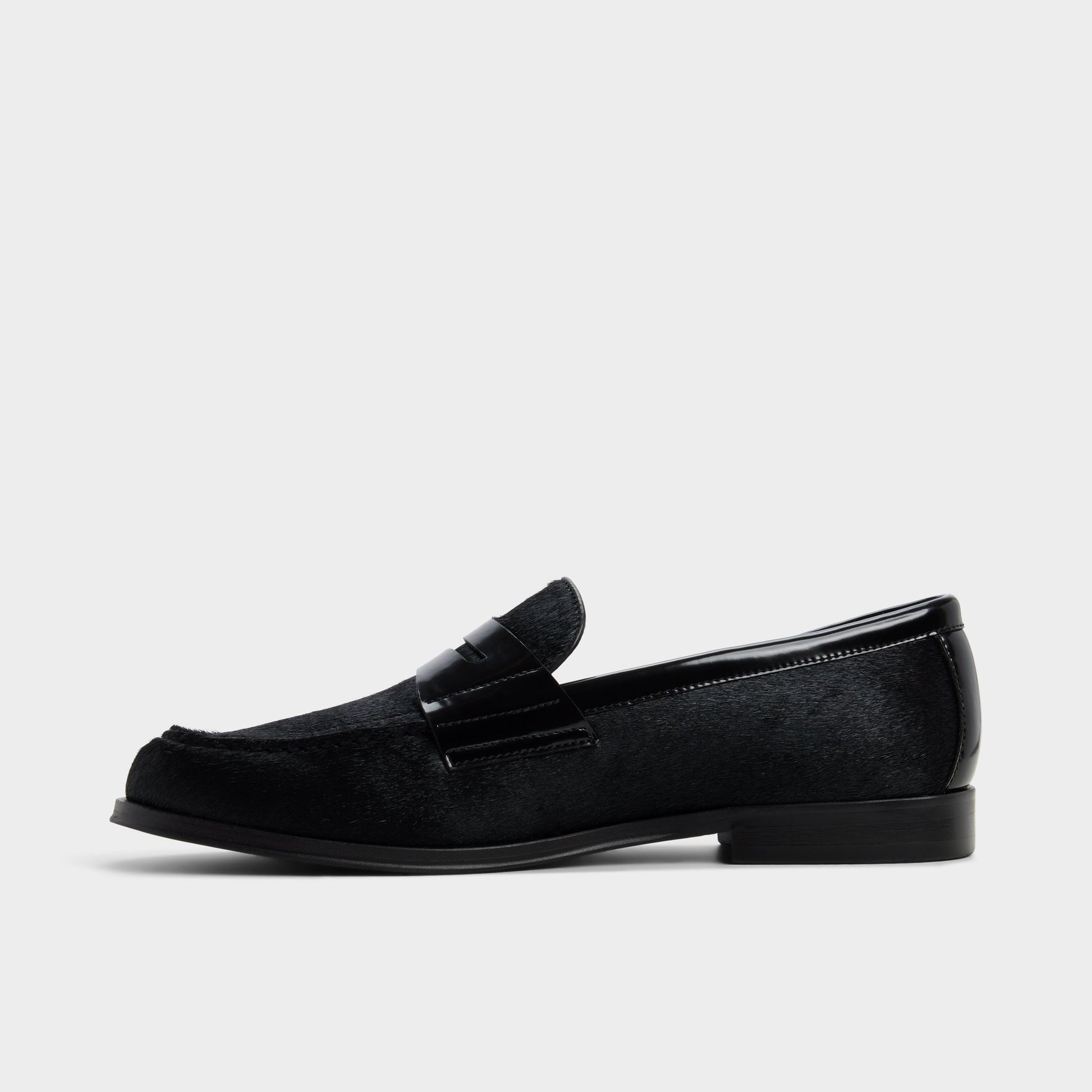 Side view of Black Multi Keifer Loafer