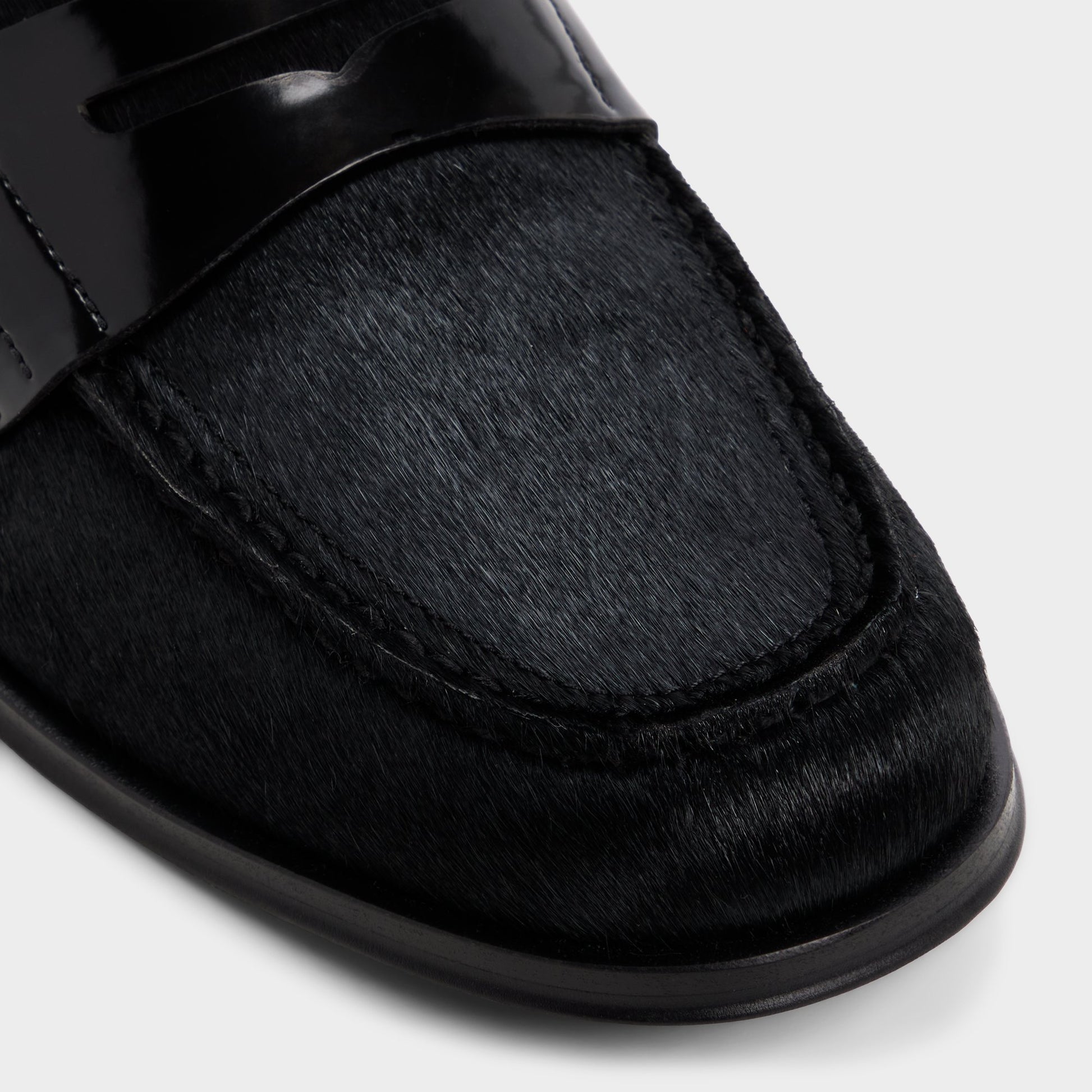 Close-up of the Black Multi Keifer Loafer