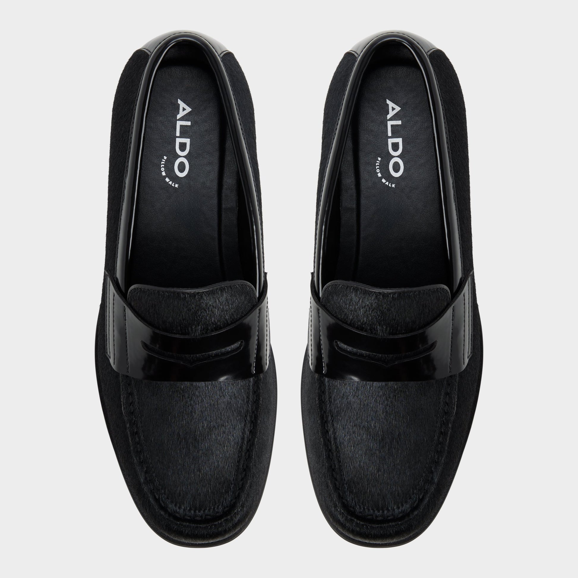 Top-down view of the Black Multi Keifer Loafer