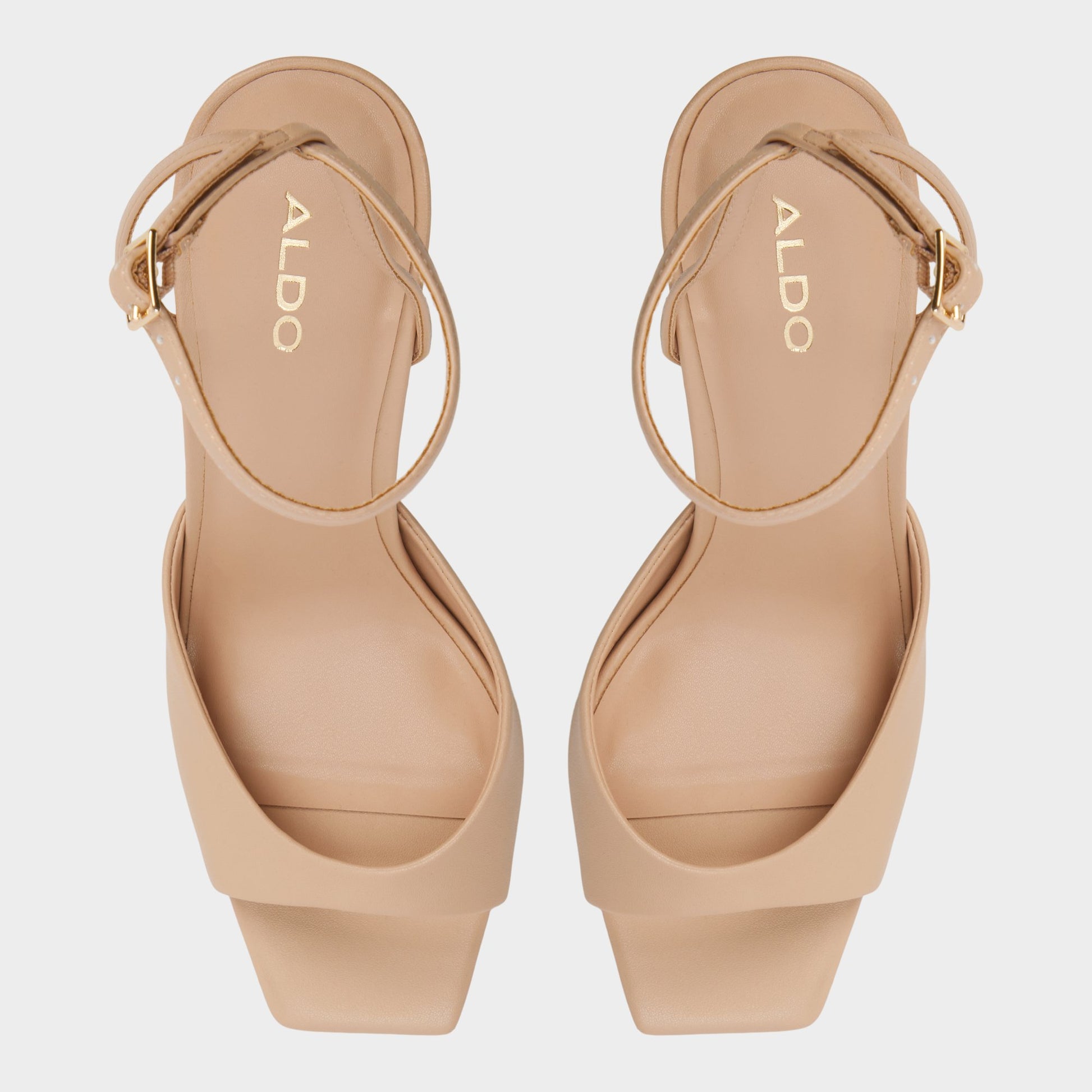 Top-down view of the Other medium beige Alisonn