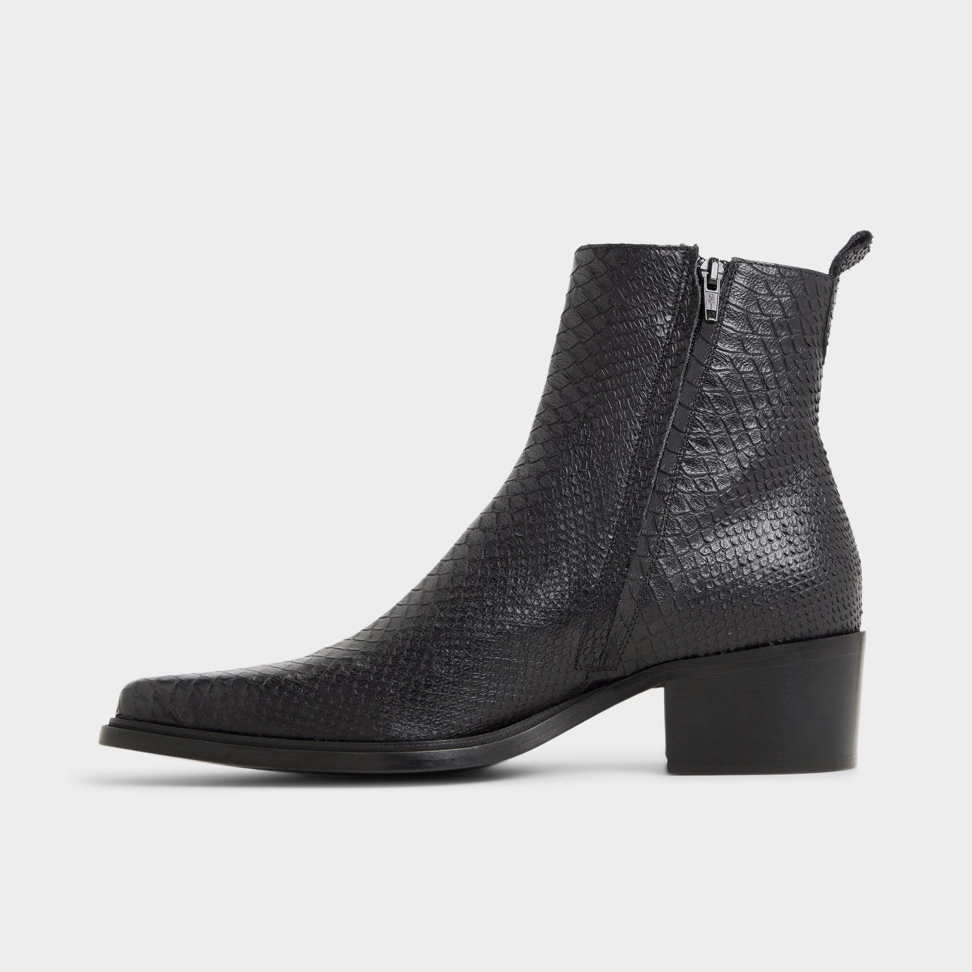 Side view of Other Black Zappa Ankle boot